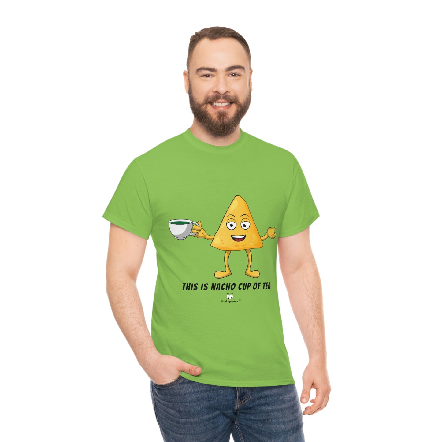 This is nacho cup of tea. Cotton Tee