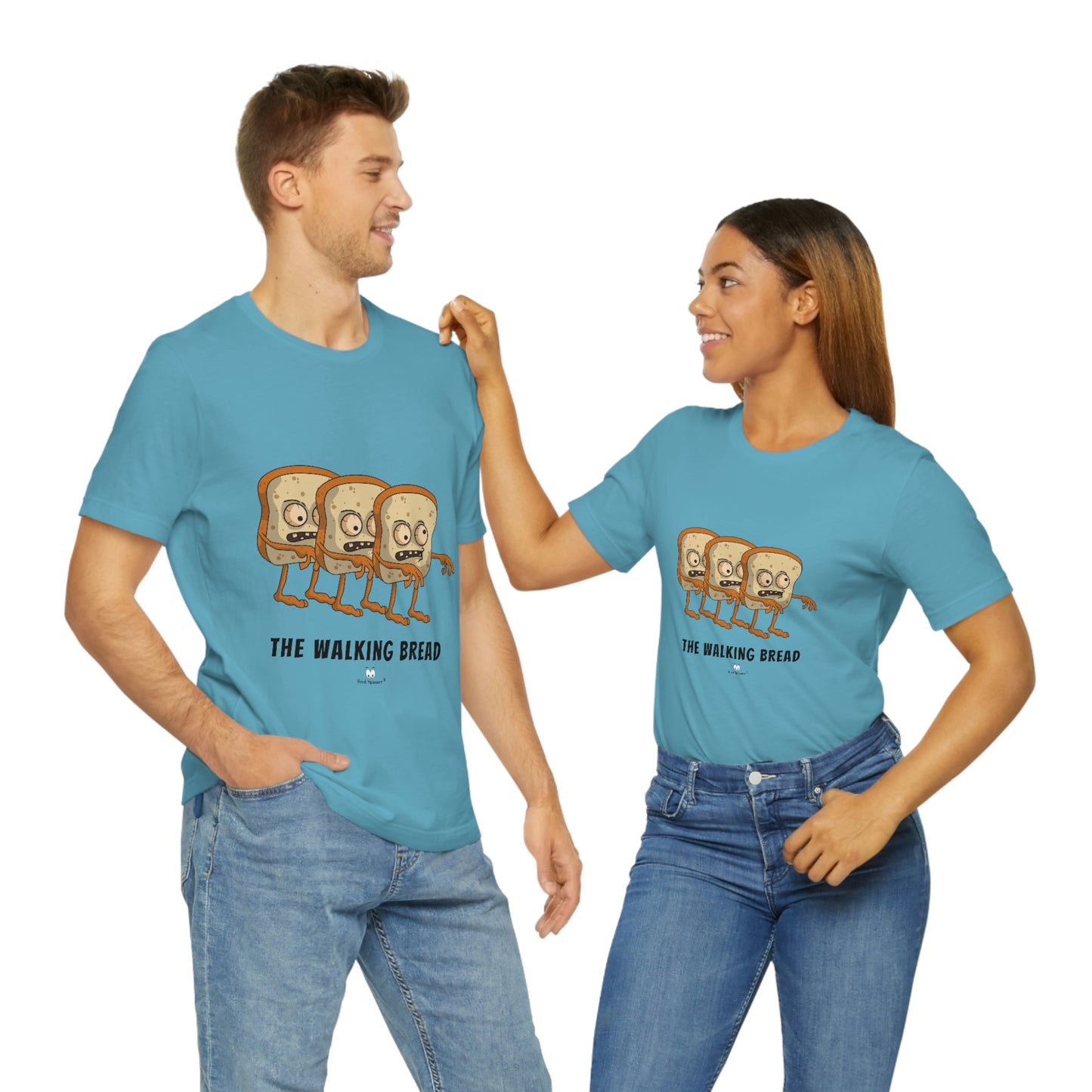 The Walking Bread- Unisex Jersey Short Sleeve Tee