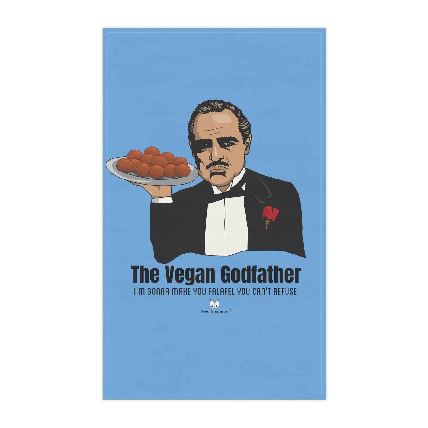 Vegan Godfather Kitchen Towel