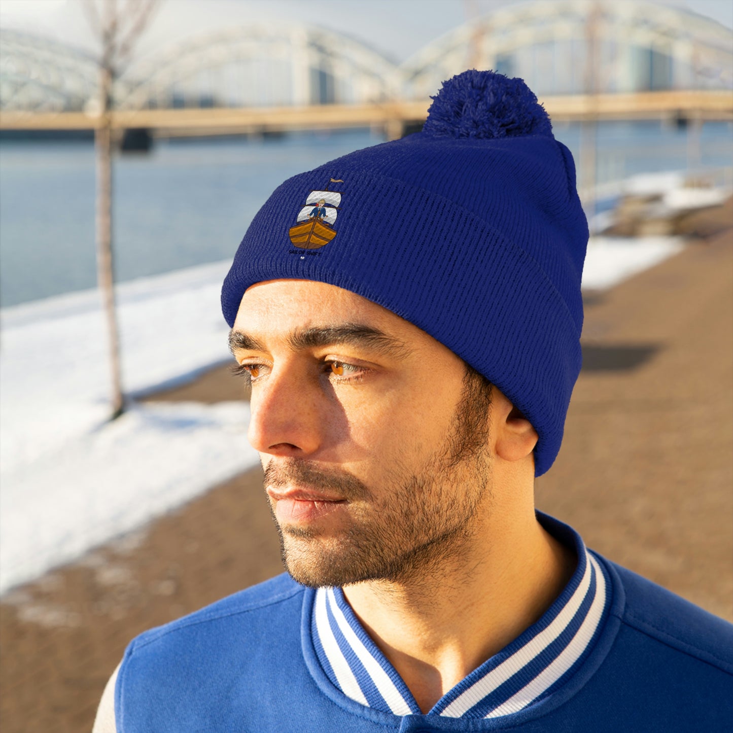 Sailor Swift Pom Pom Beanie