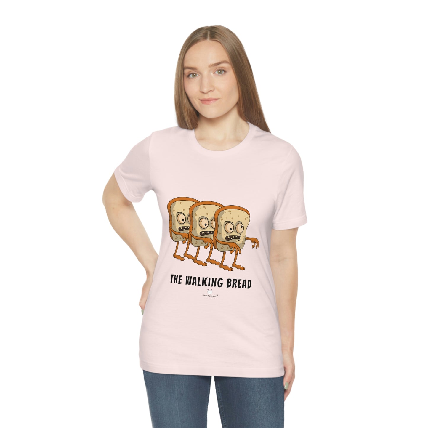The Walking Bread- Unisex Jersey Short Sleeve Tee
