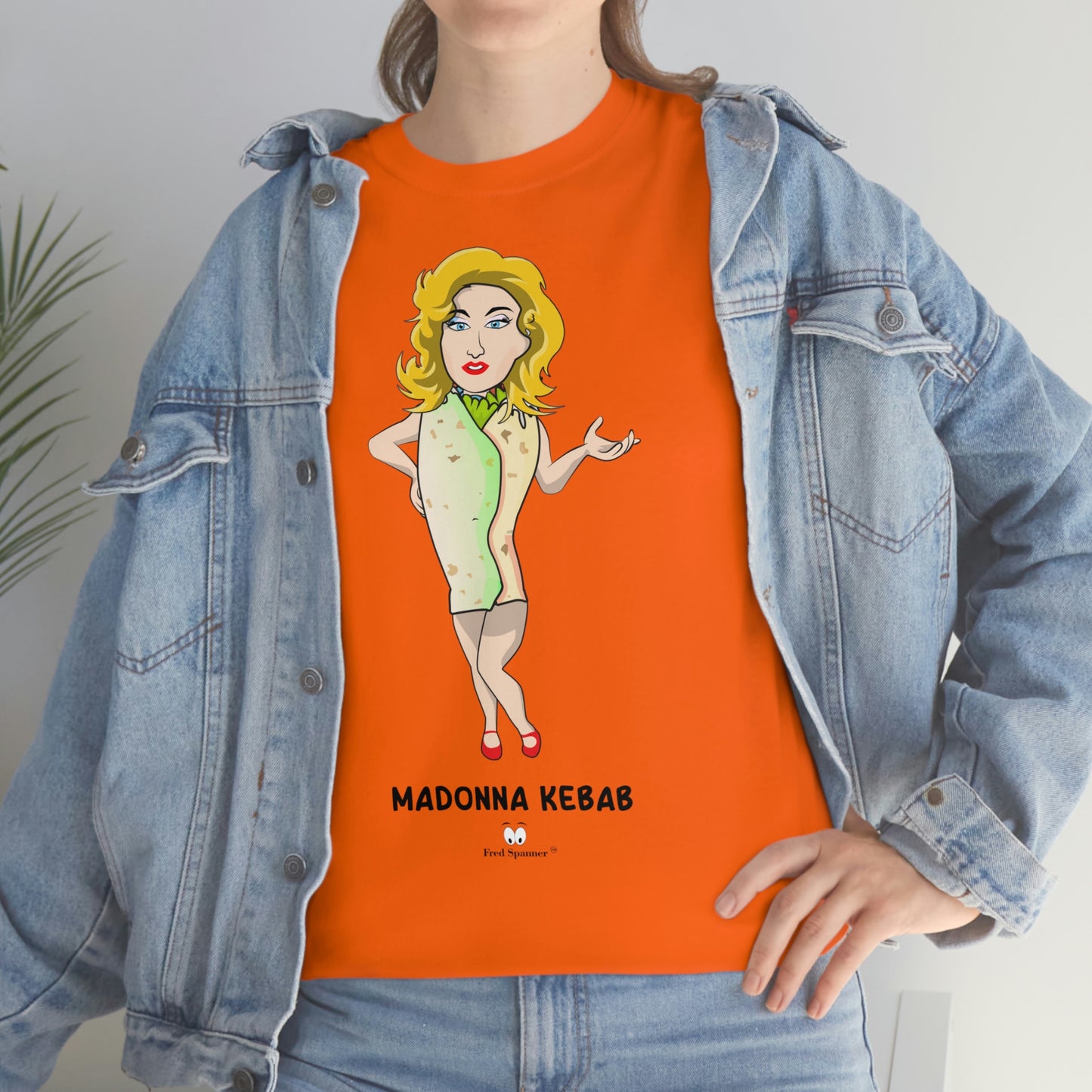 Madonna Kebab Unisex Heavy Cotton Tee