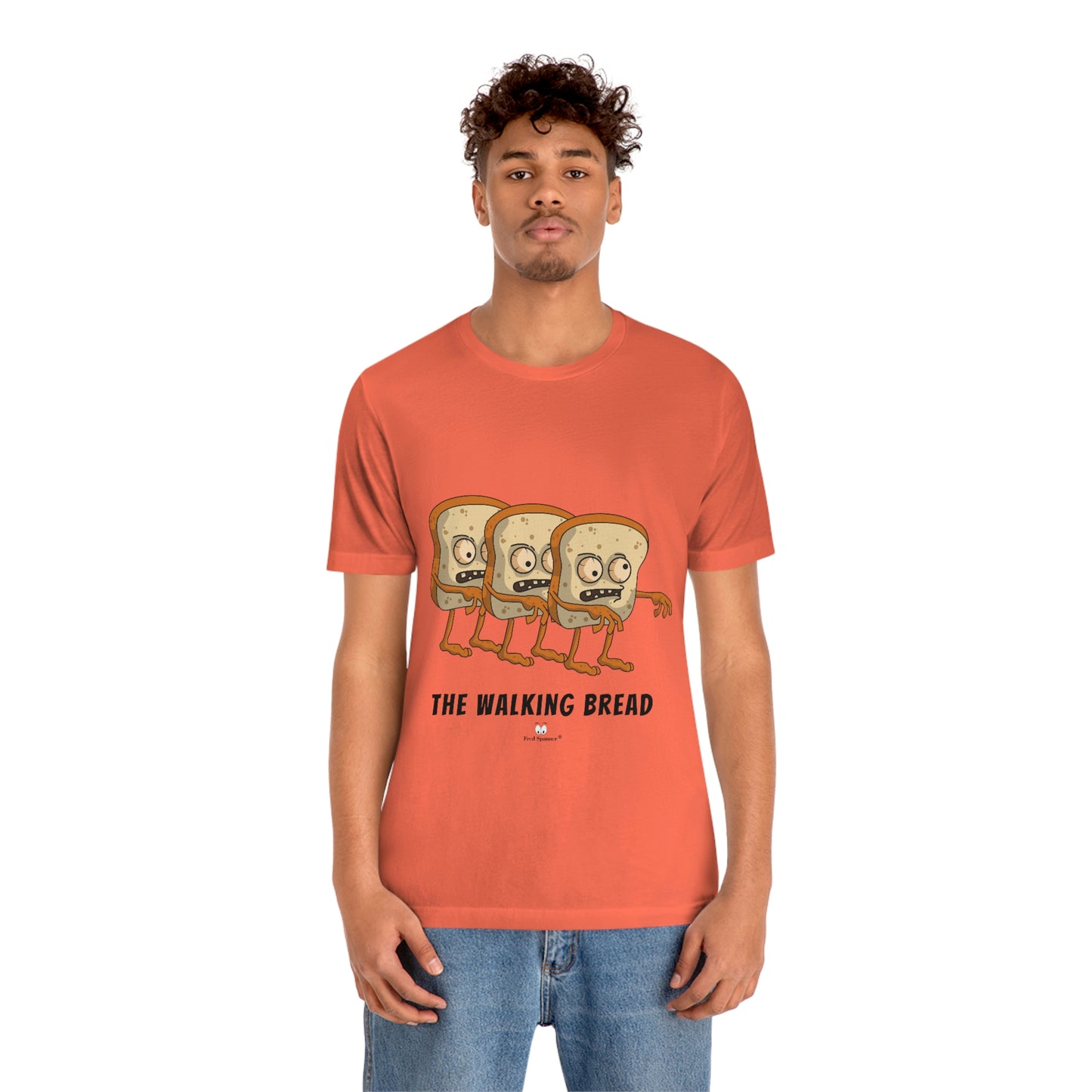 The Walking Bread- Unisex Jersey Short Sleeve Tee