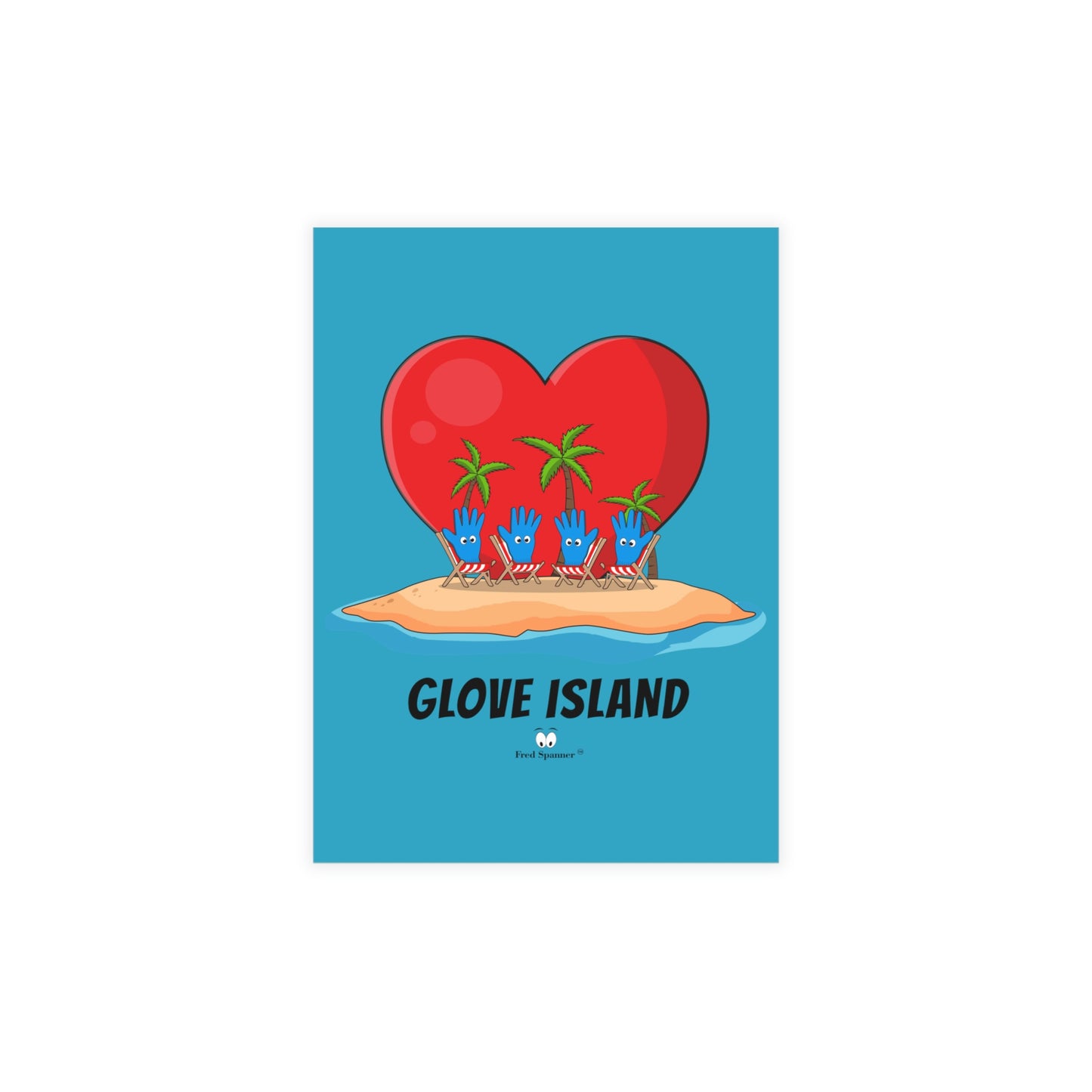 Glove Island- Greeting Card Bundle (envelopes included)