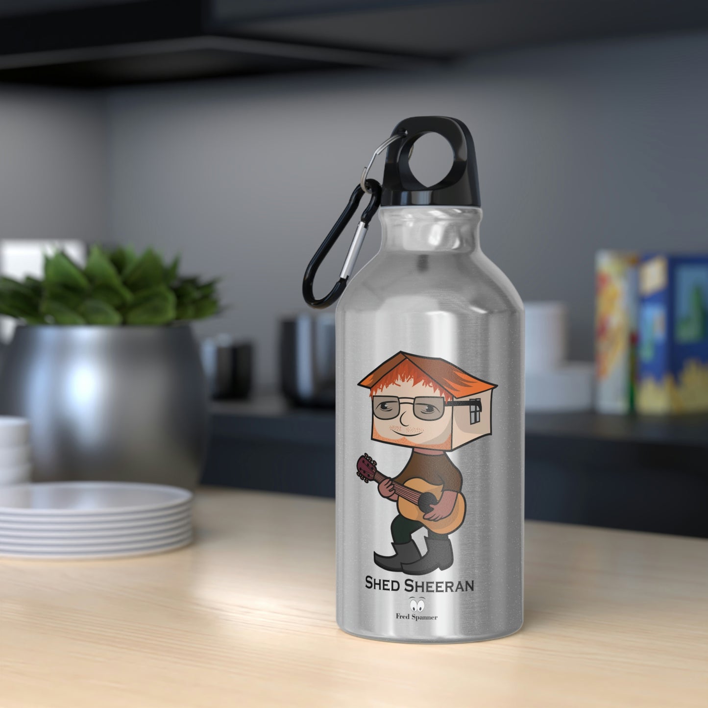 Shed Sheeran Sports Bottle
