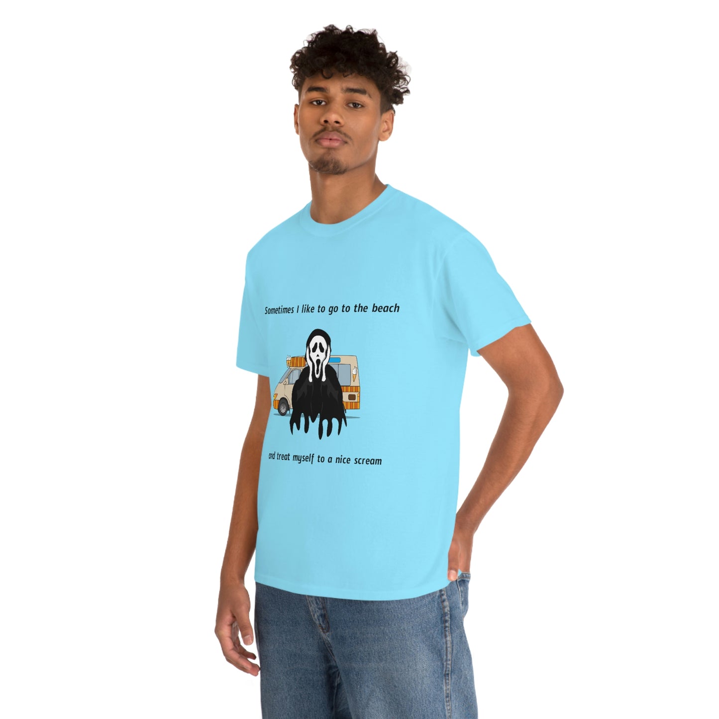 Nice Scream- Unisex Heavy Cotton Tee