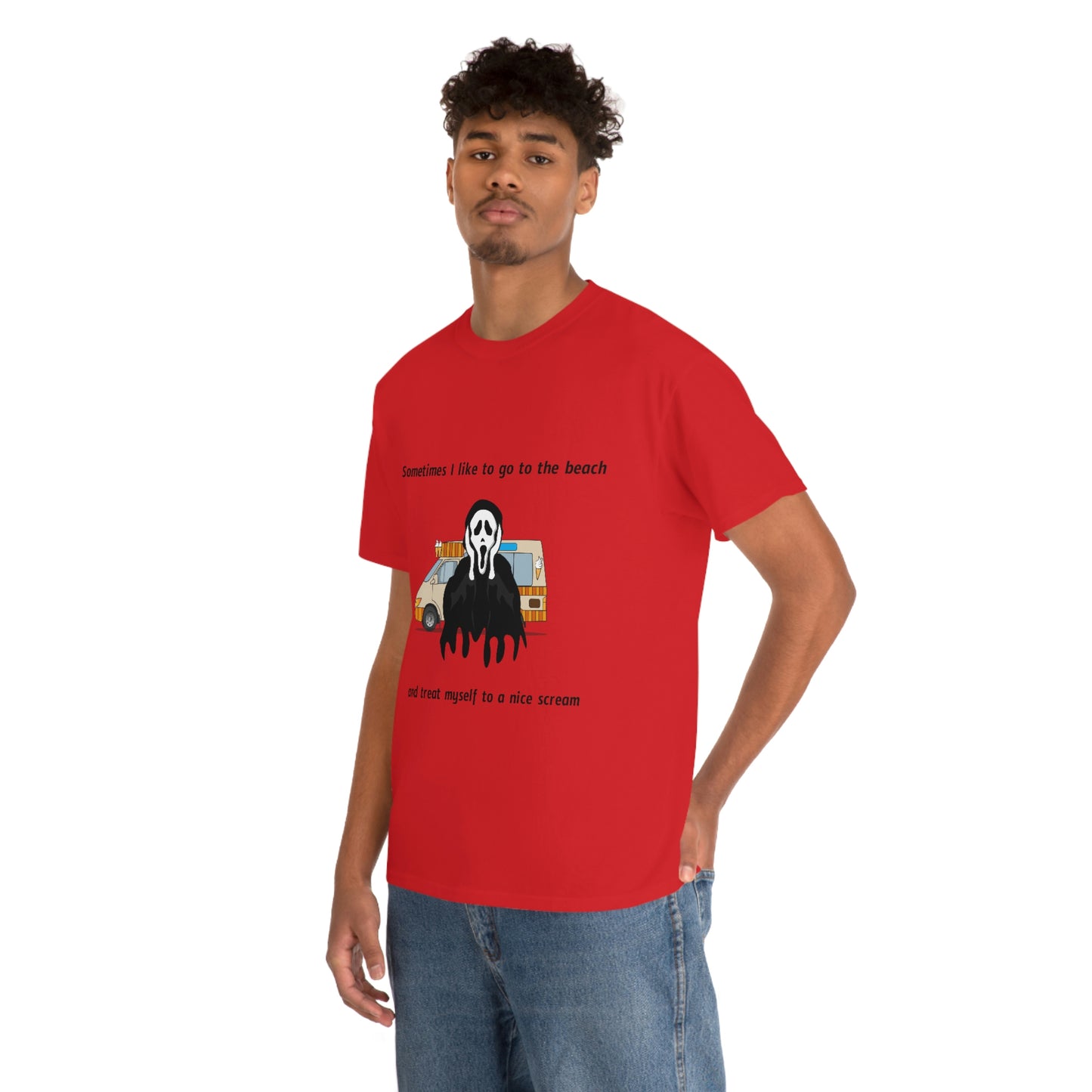 Nice Scream- Unisex Heavy Cotton Tee
