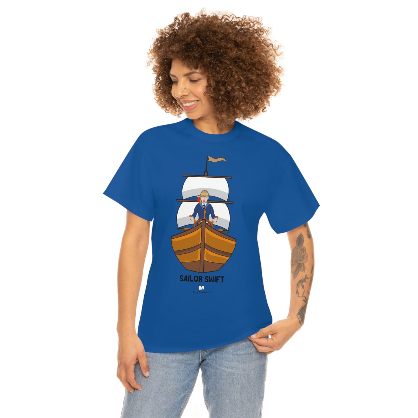 Sailor Swift Unisex Heavy Cotton Tee