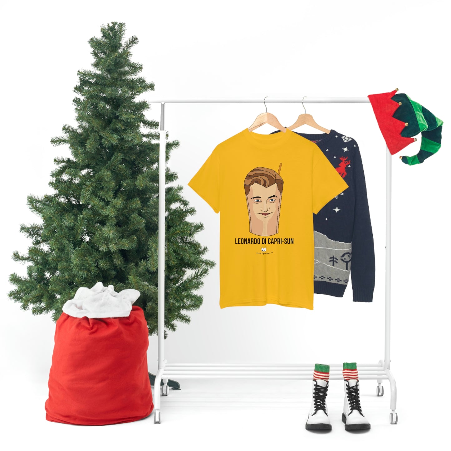 Leonardo Di Capri-Sun Unisex Heavy Cotton Tee