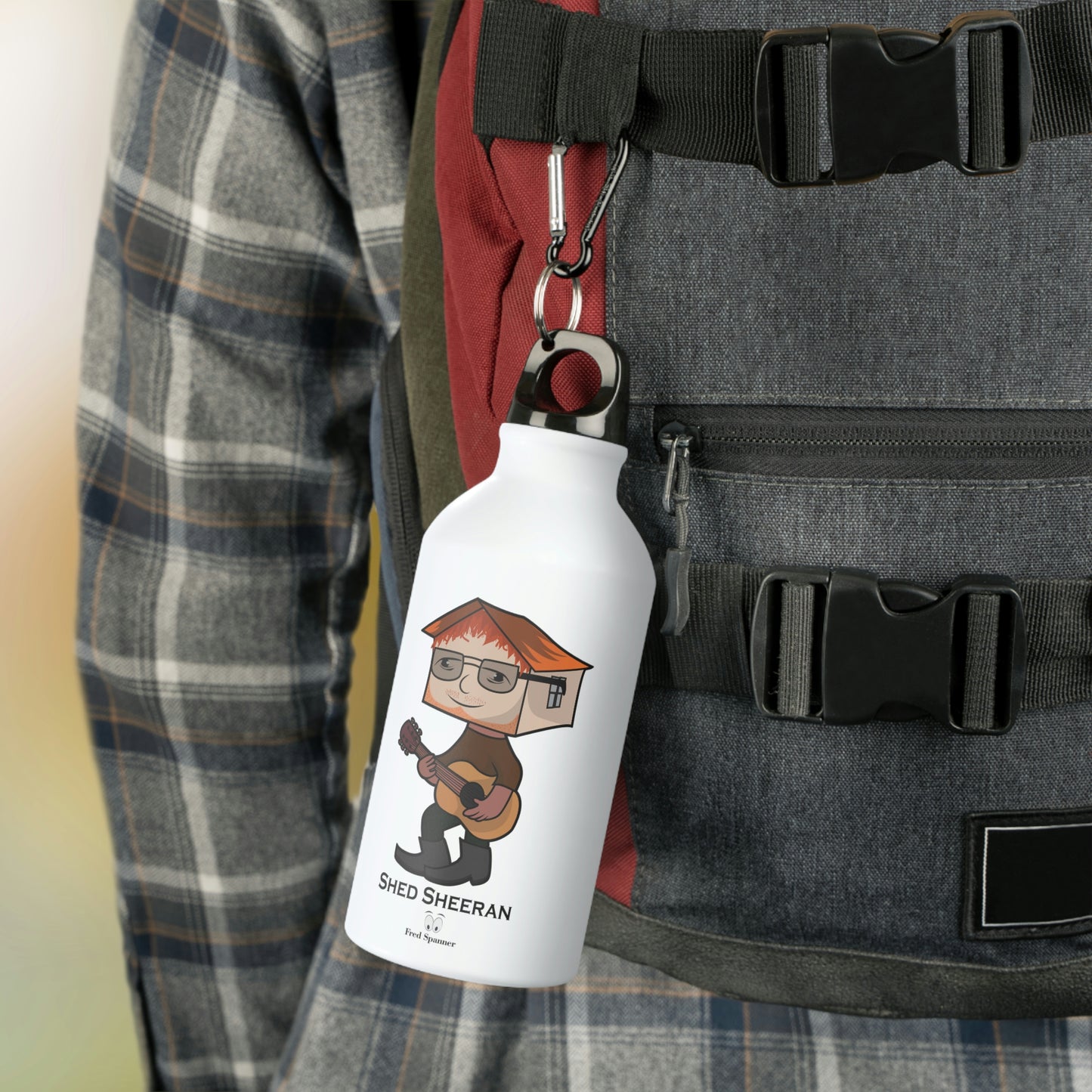 Shed Sheeran Sports Bottle