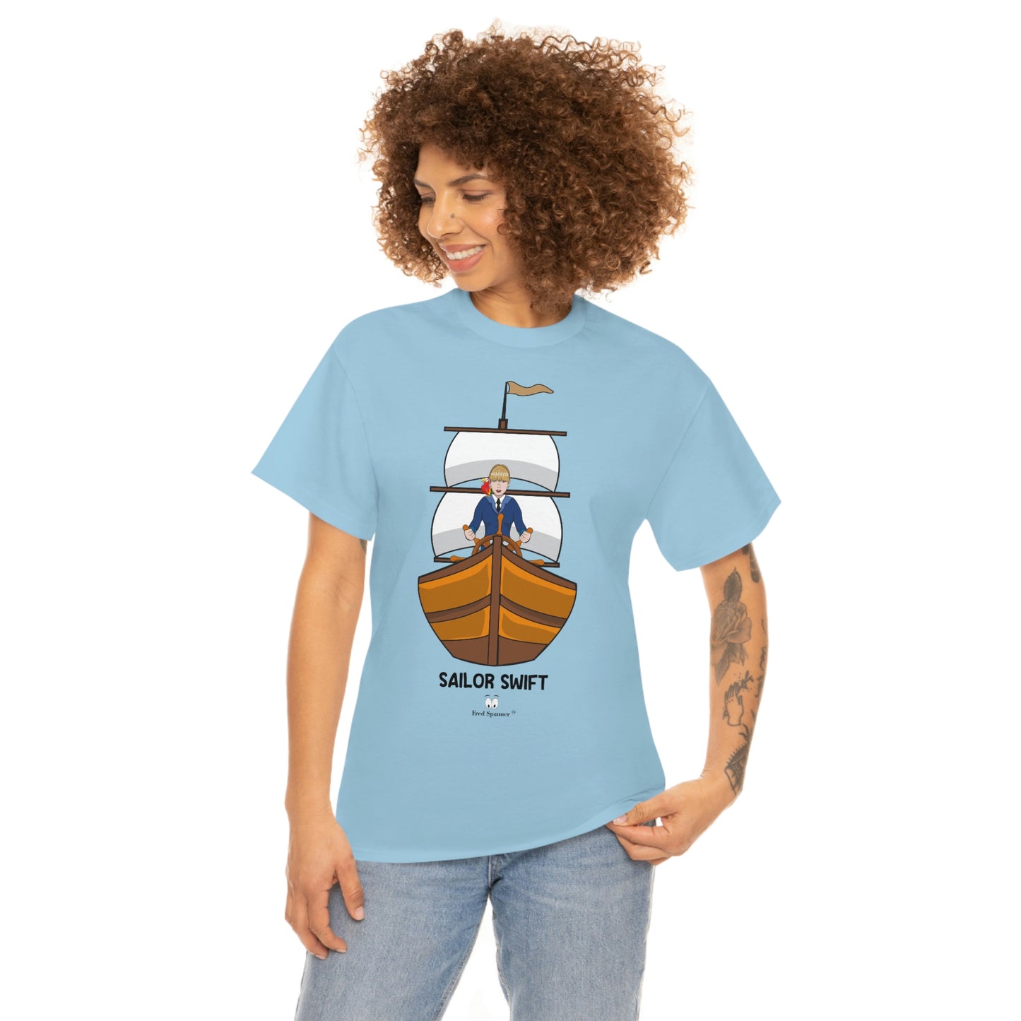 Sailor Swift Unisex Heavy Cotton Tee