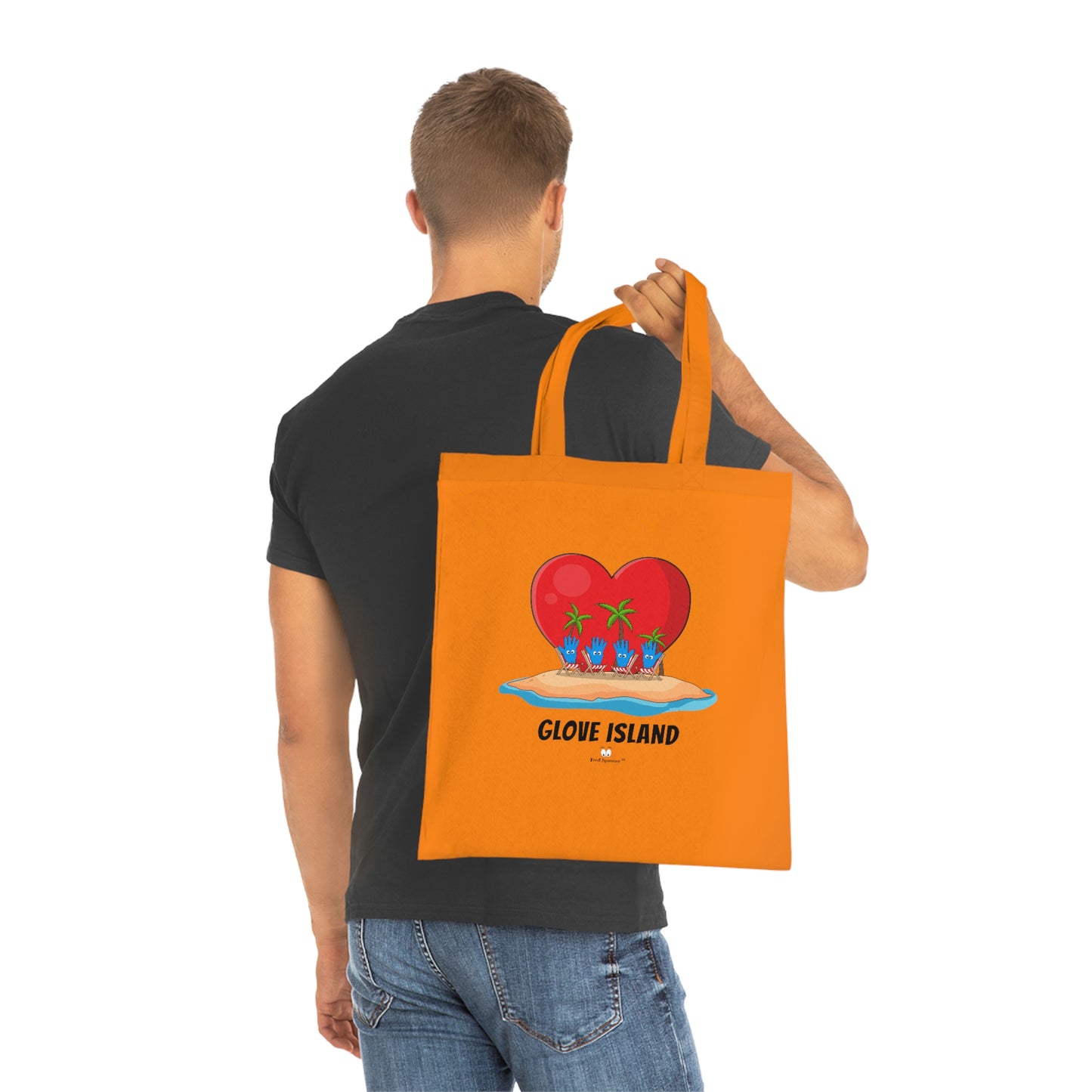 Glove Island- Cotton Tote Bag