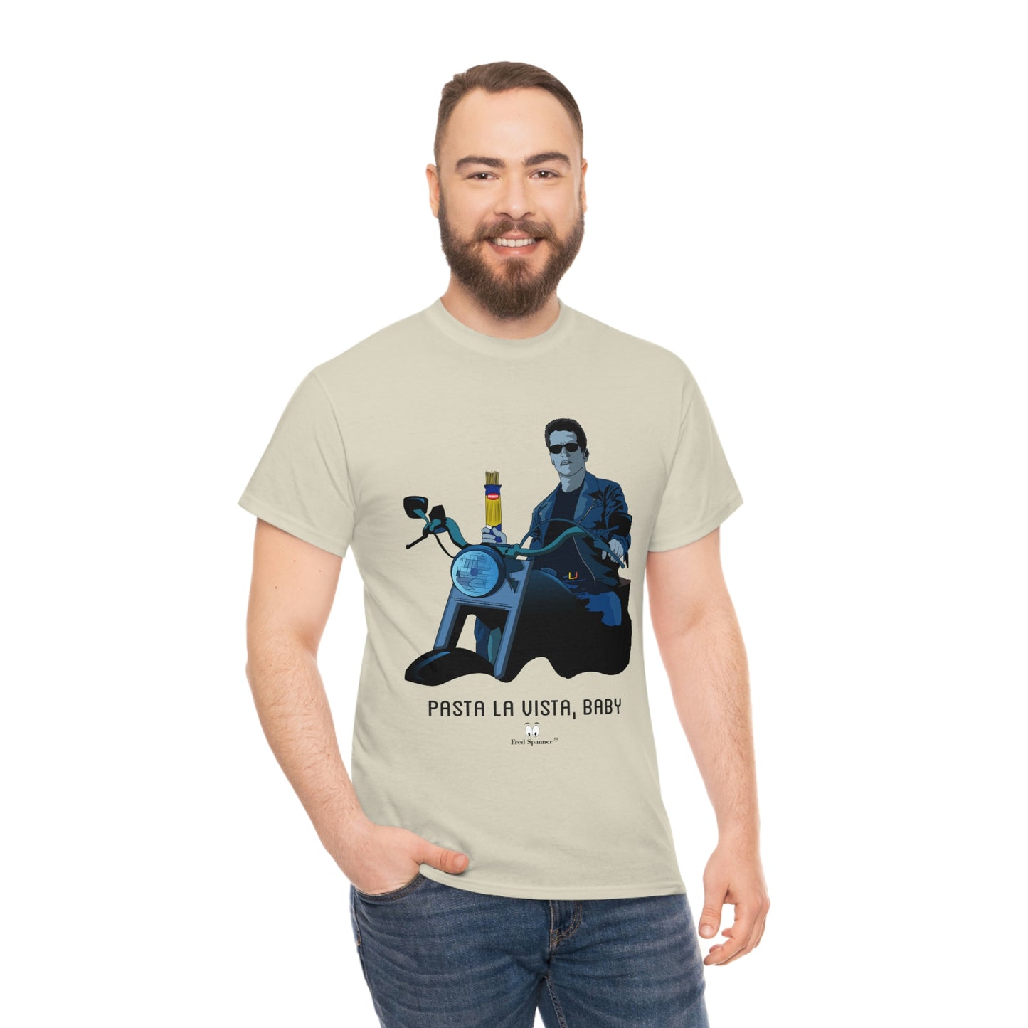 Pasta La Vista, Baby- Heavy Cotton Tee