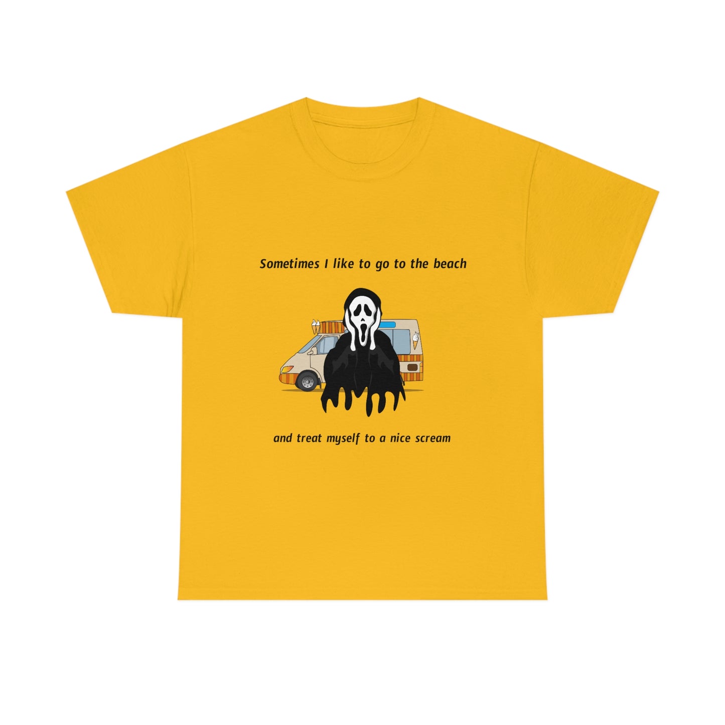 Nice Scream- Unisex Heavy Cotton Tee