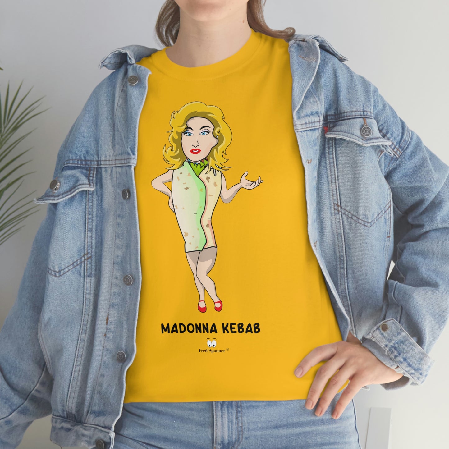 Madonna Kebab Unisex Heavy Cotton Tee