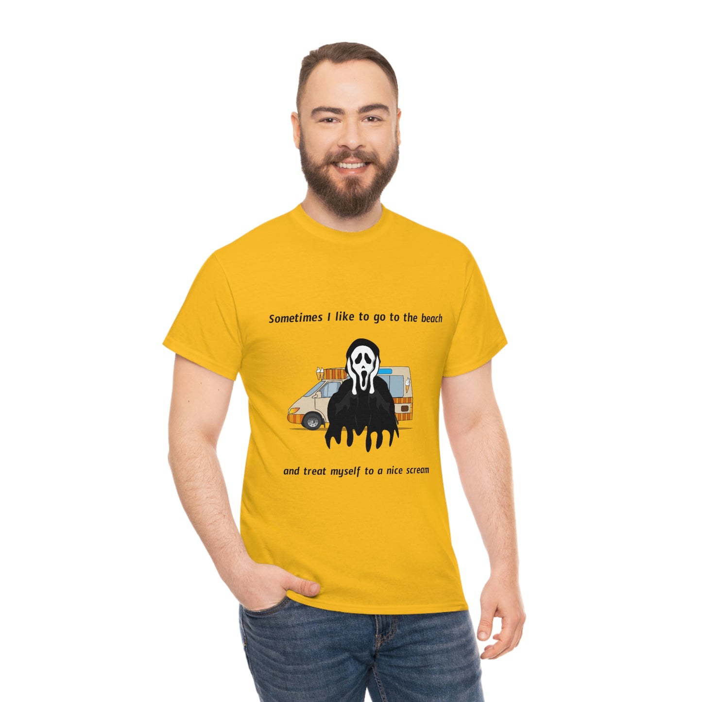 Nice Scream- Unisex Heavy Cotton Tee
