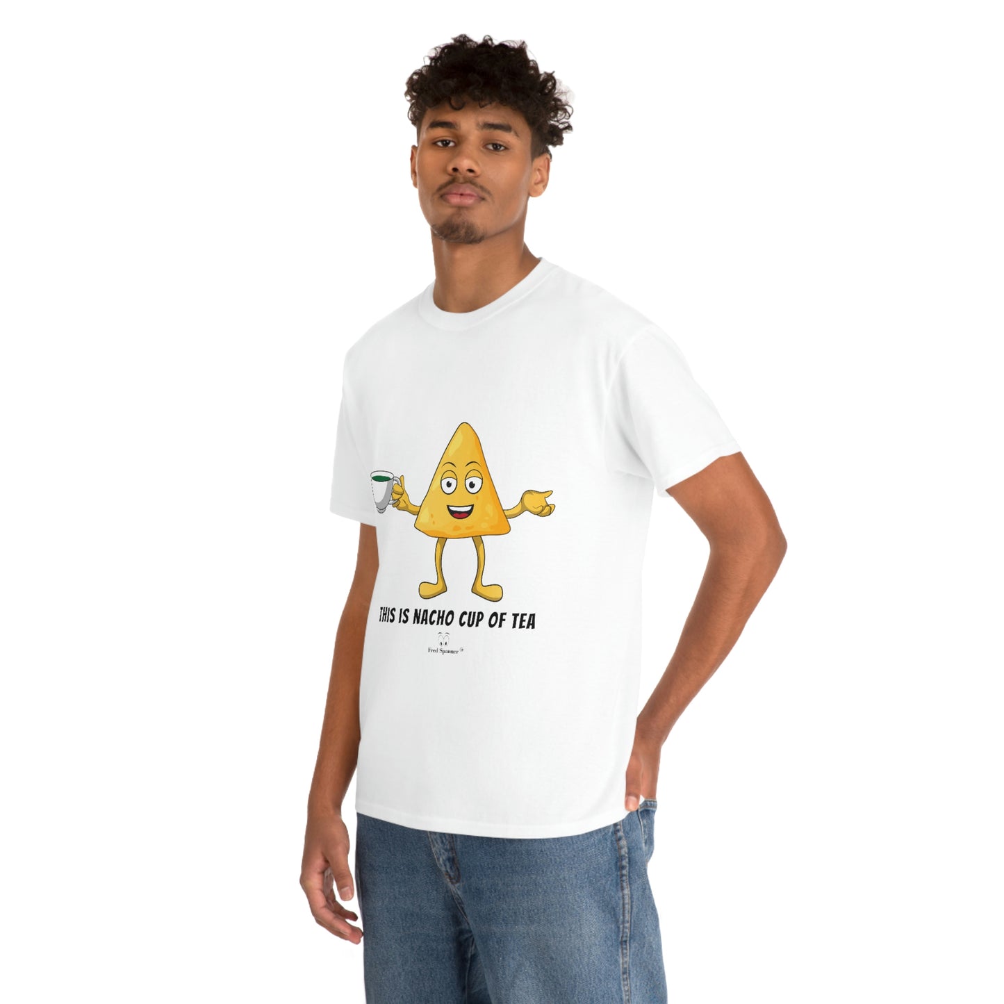 This is nacho cup of tea. Cotton Tee