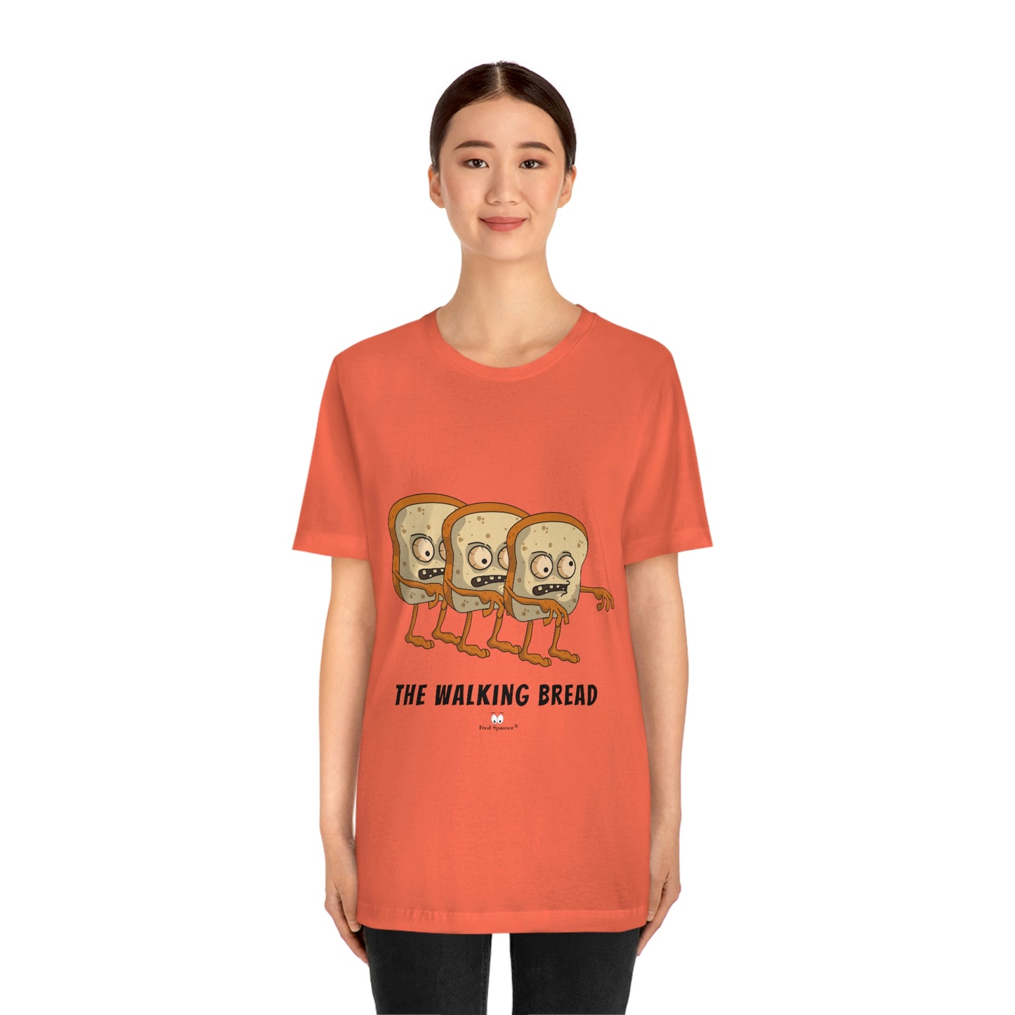 The Walking Bread- Unisex Jersey Short Sleeve Tee