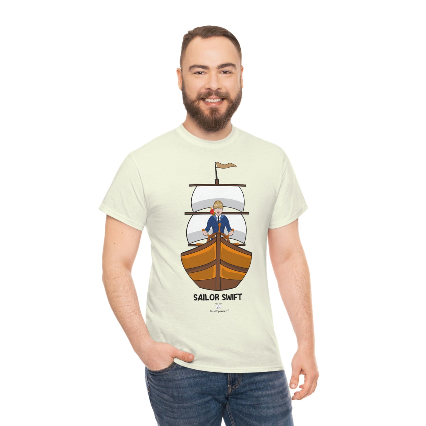 Sailor Swift Unisex Heavy Cotton Tee