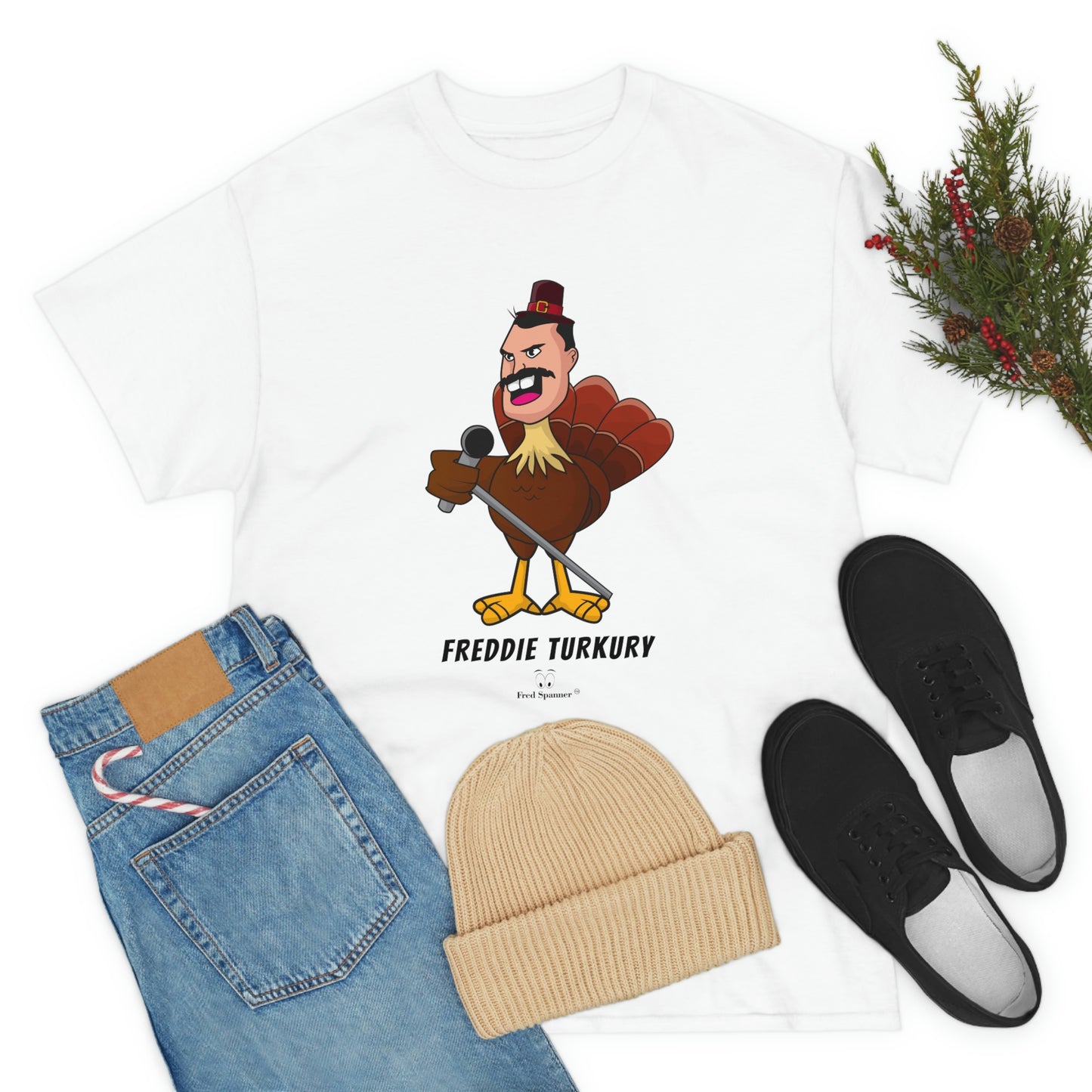 Freddie Turkury Unisex Heavy Cotton Tee