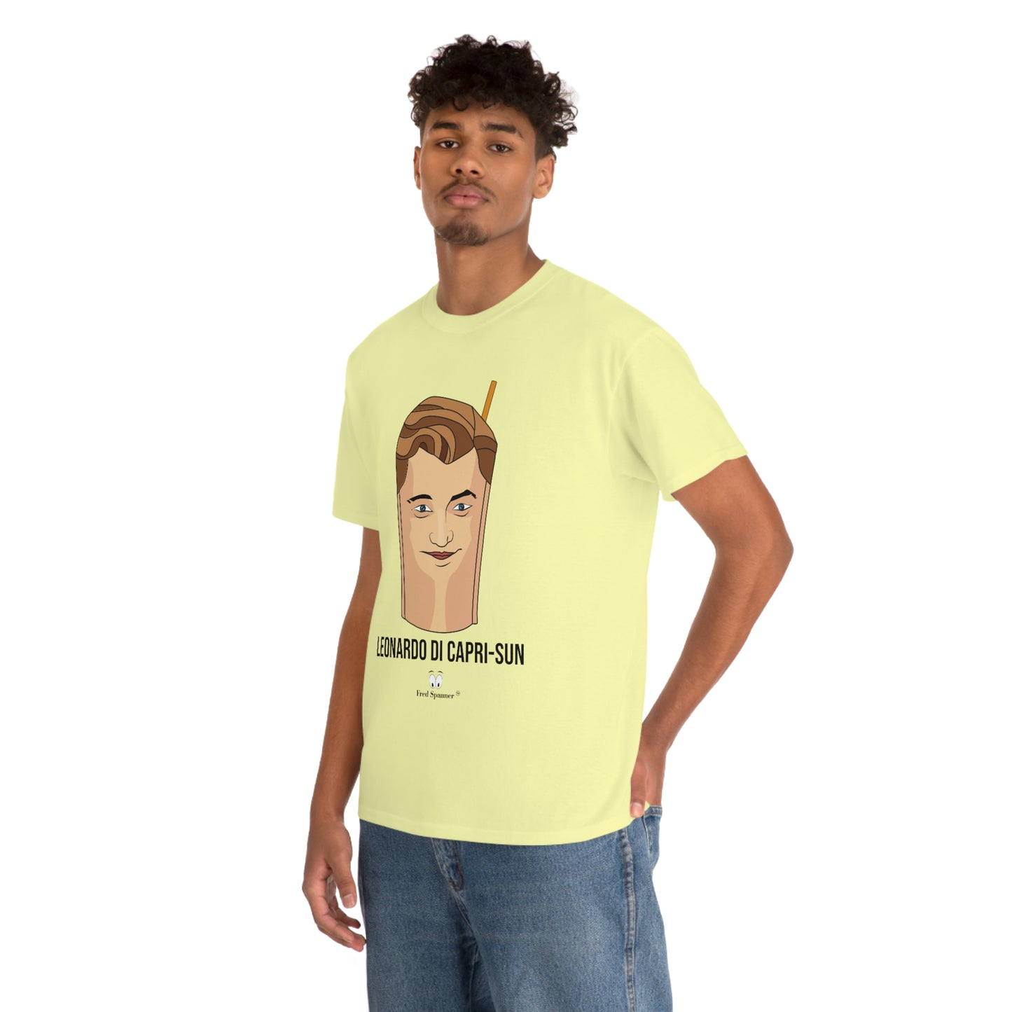 Leonardo Di Capri-Sun Unisex Heavy Cotton Tee