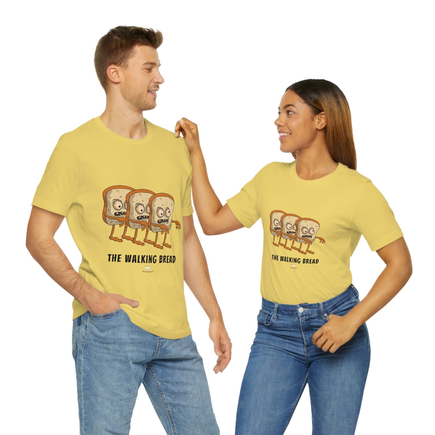 The Walking Bread- Unisex Jersey Short Sleeve Tee