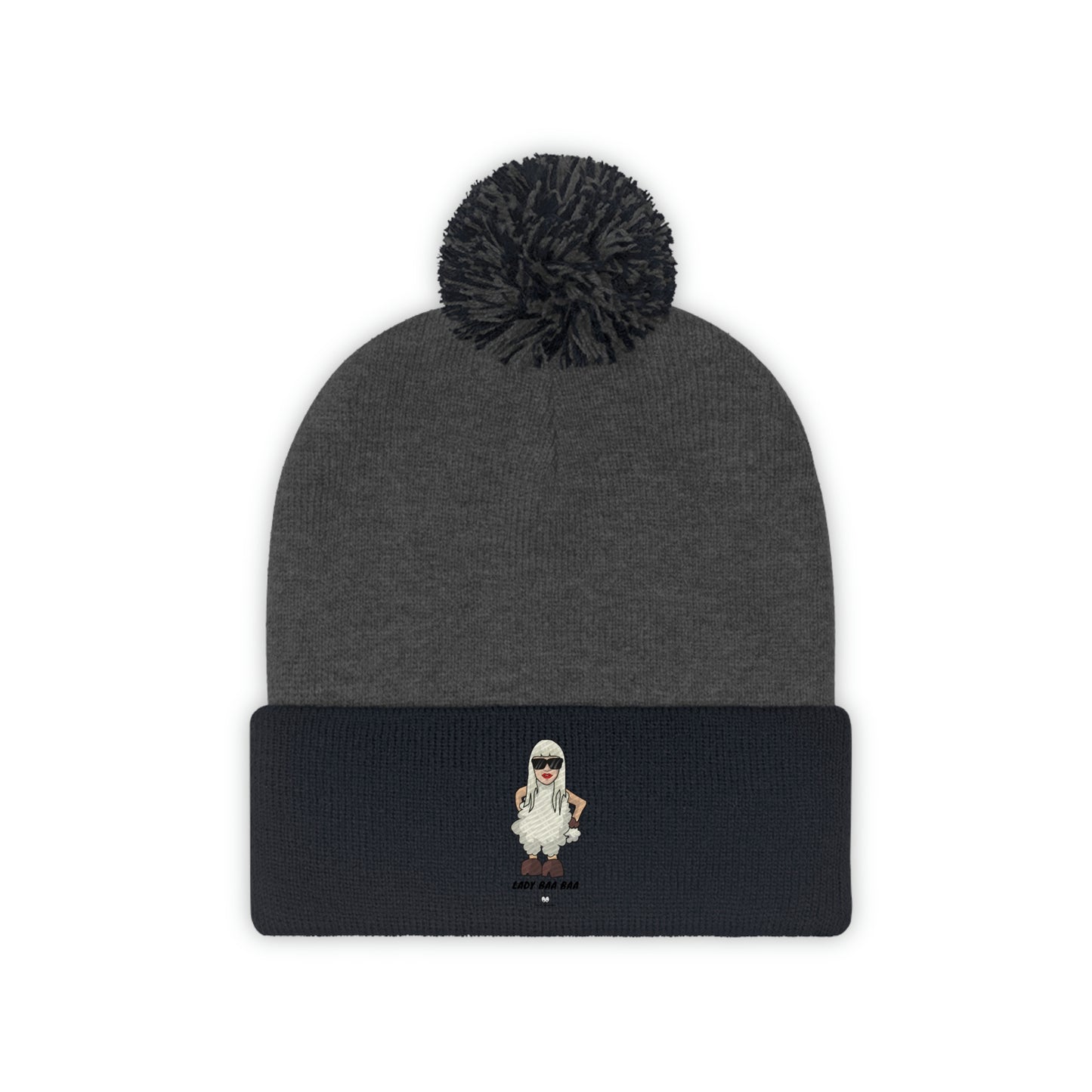 Lady Baa Baa Pom Pom Beanie