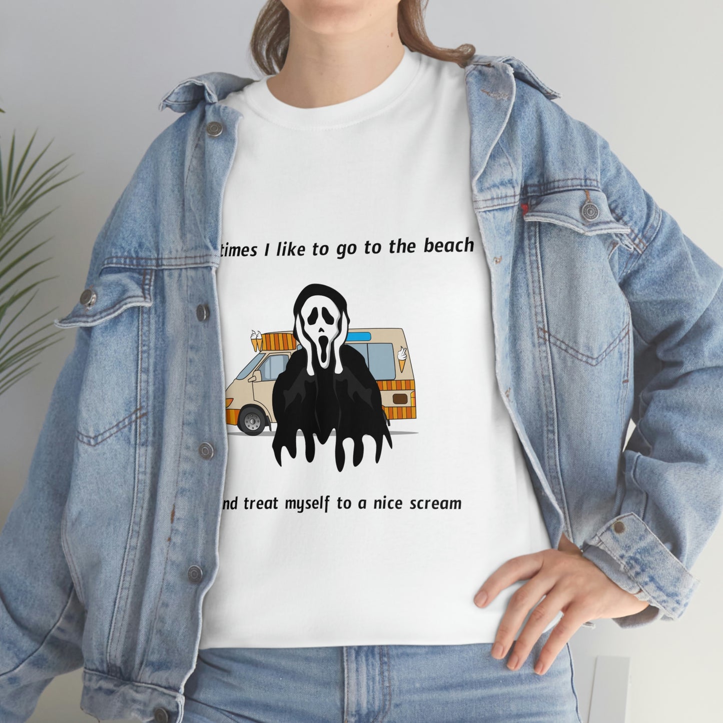 Nice Scream- Unisex Heavy Cotton Tee