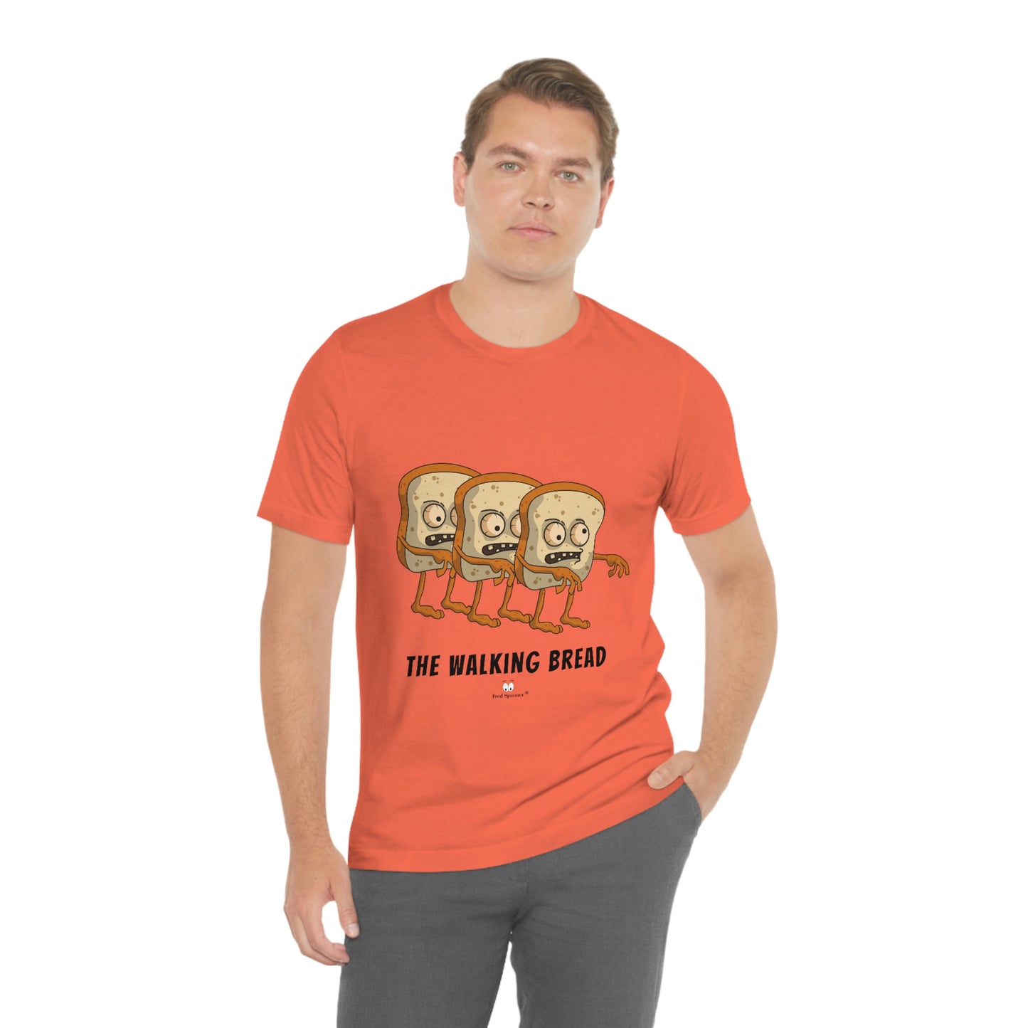 The Walking Bread- Unisex Jersey Short Sleeve Tee