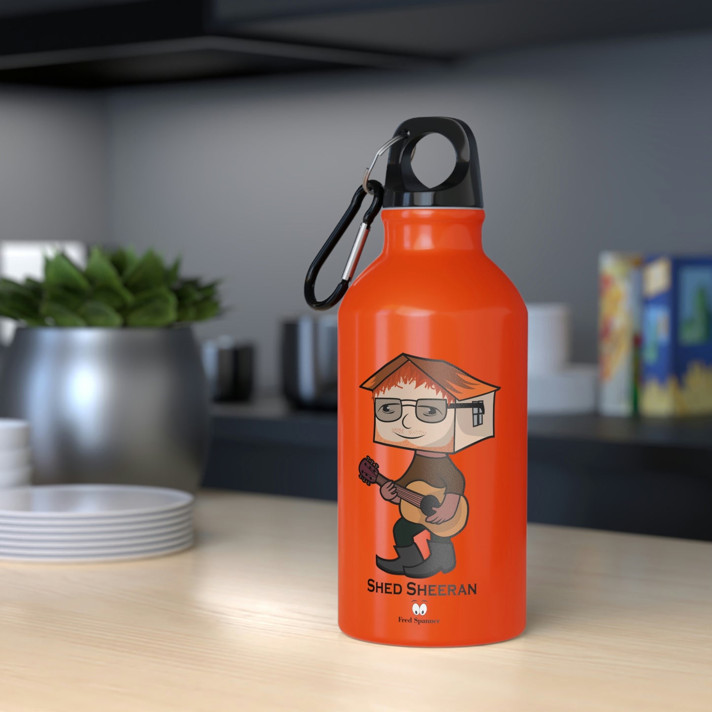 Shed Sheeran Sports Bottle