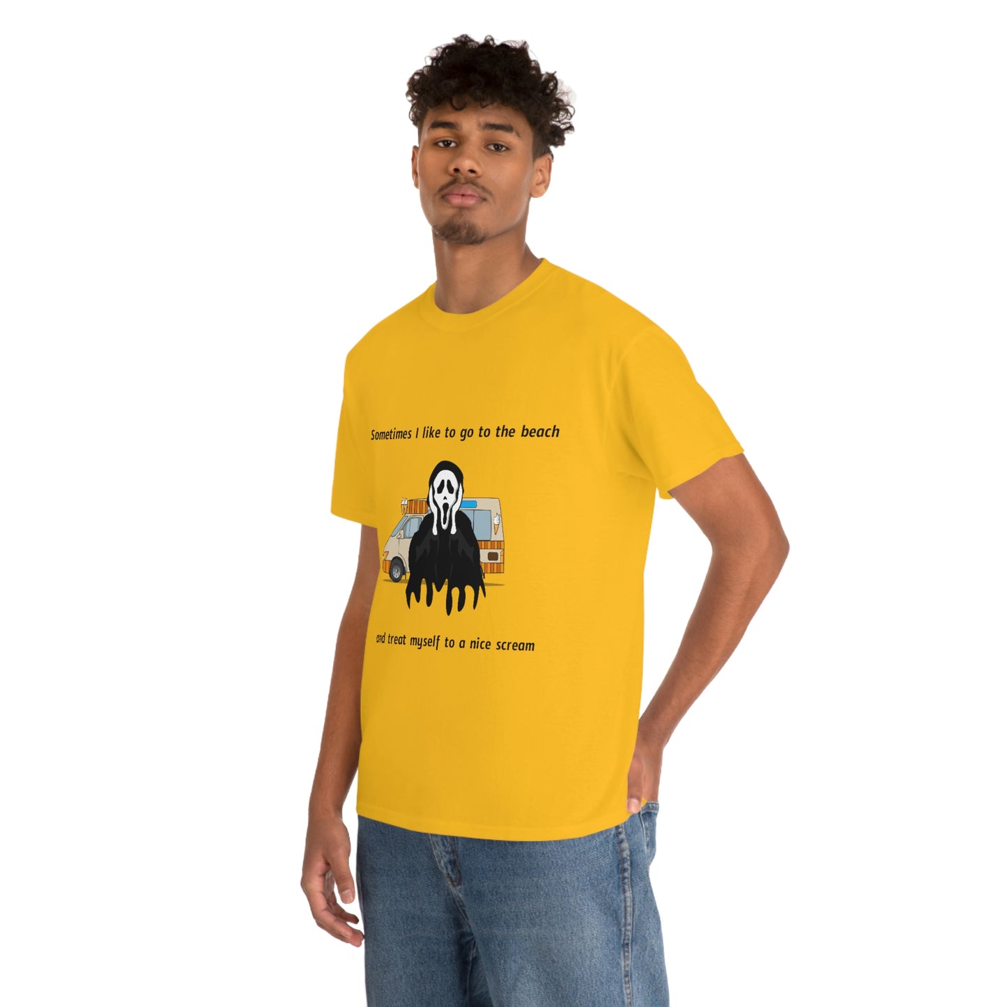 Nice Scream- Unisex Heavy Cotton Tee