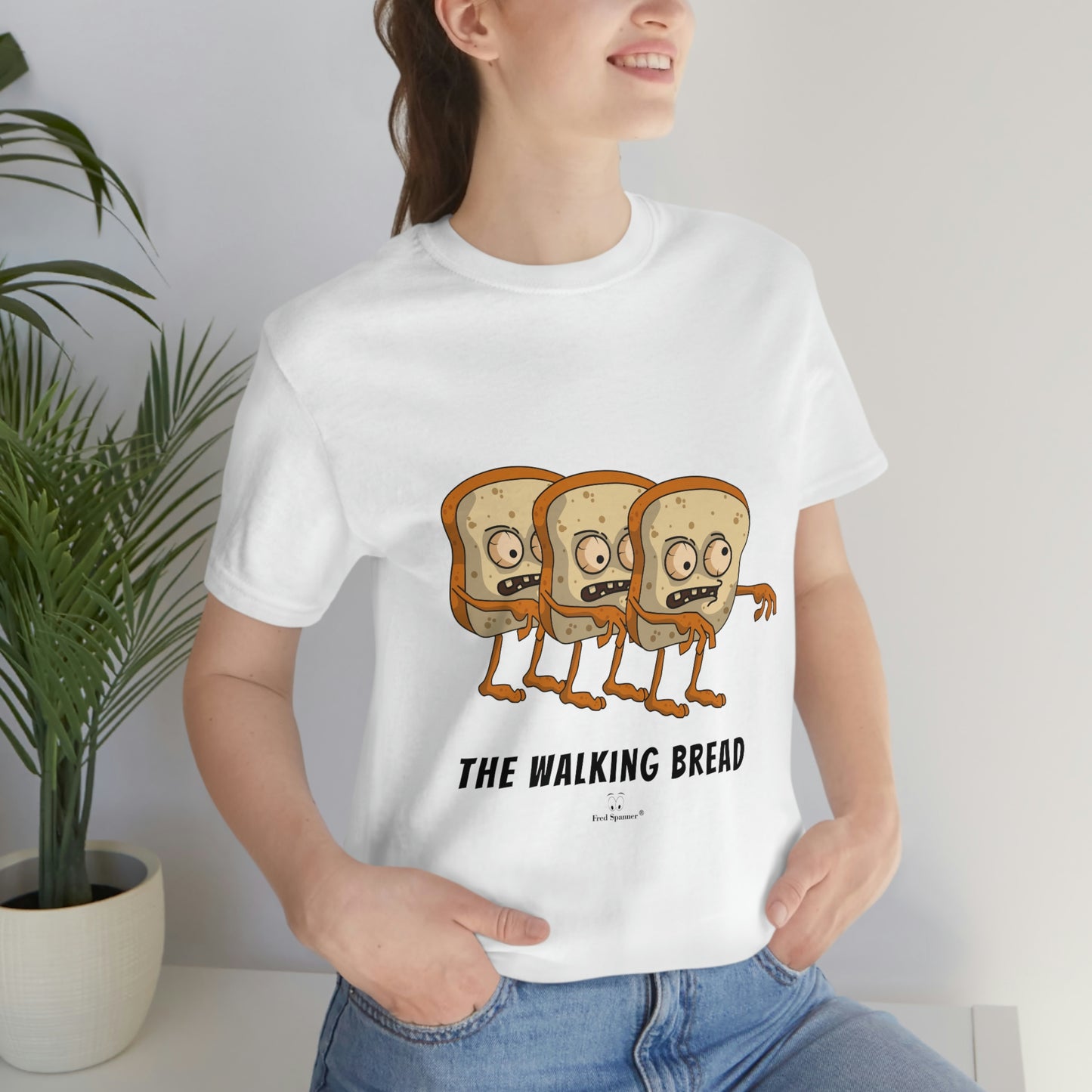 The Walking Bread- Unisex Jersey Short Sleeve Tee