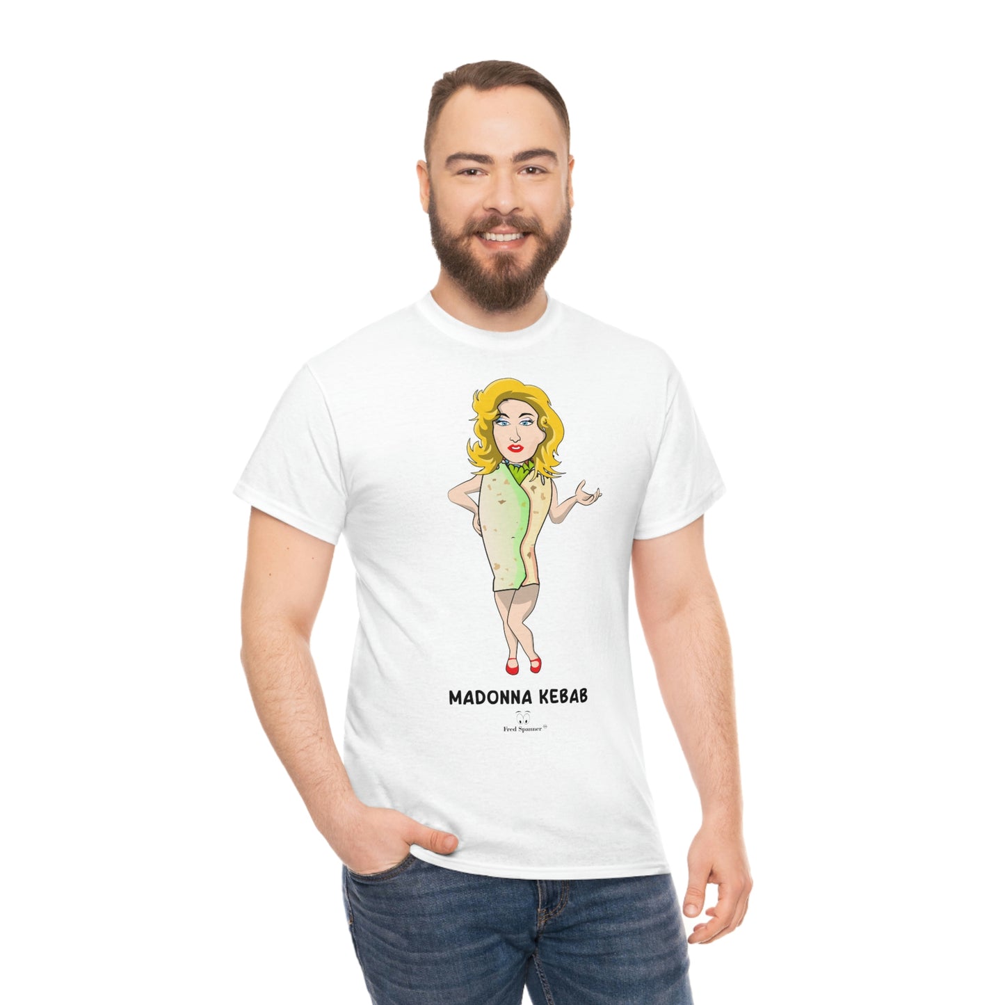 Madonna Kebab Unisex Heavy Cotton Tee