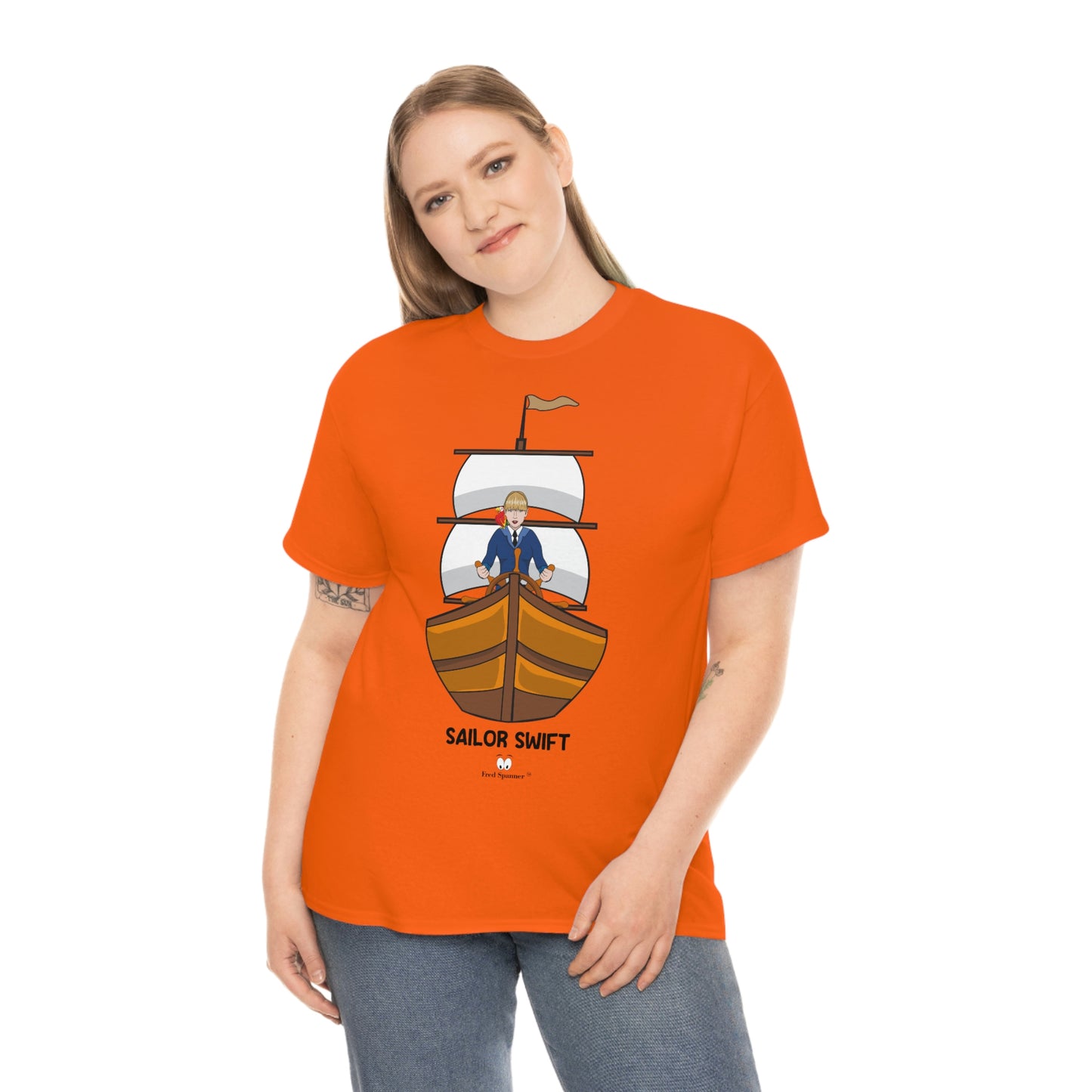 Sailor Swift Unisex Heavy Cotton Tee