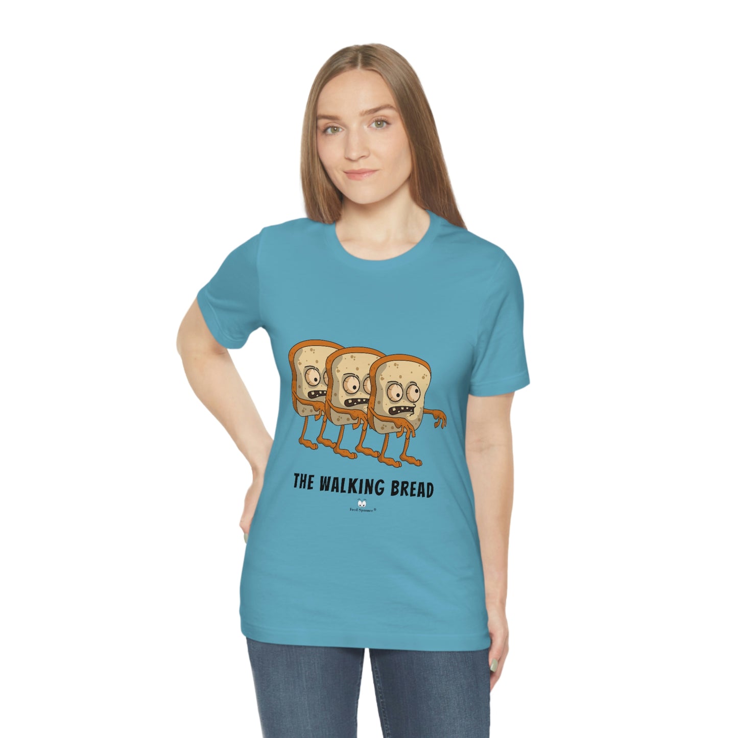 The Walking Bread- Unisex Jersey Short Sleeve Tee