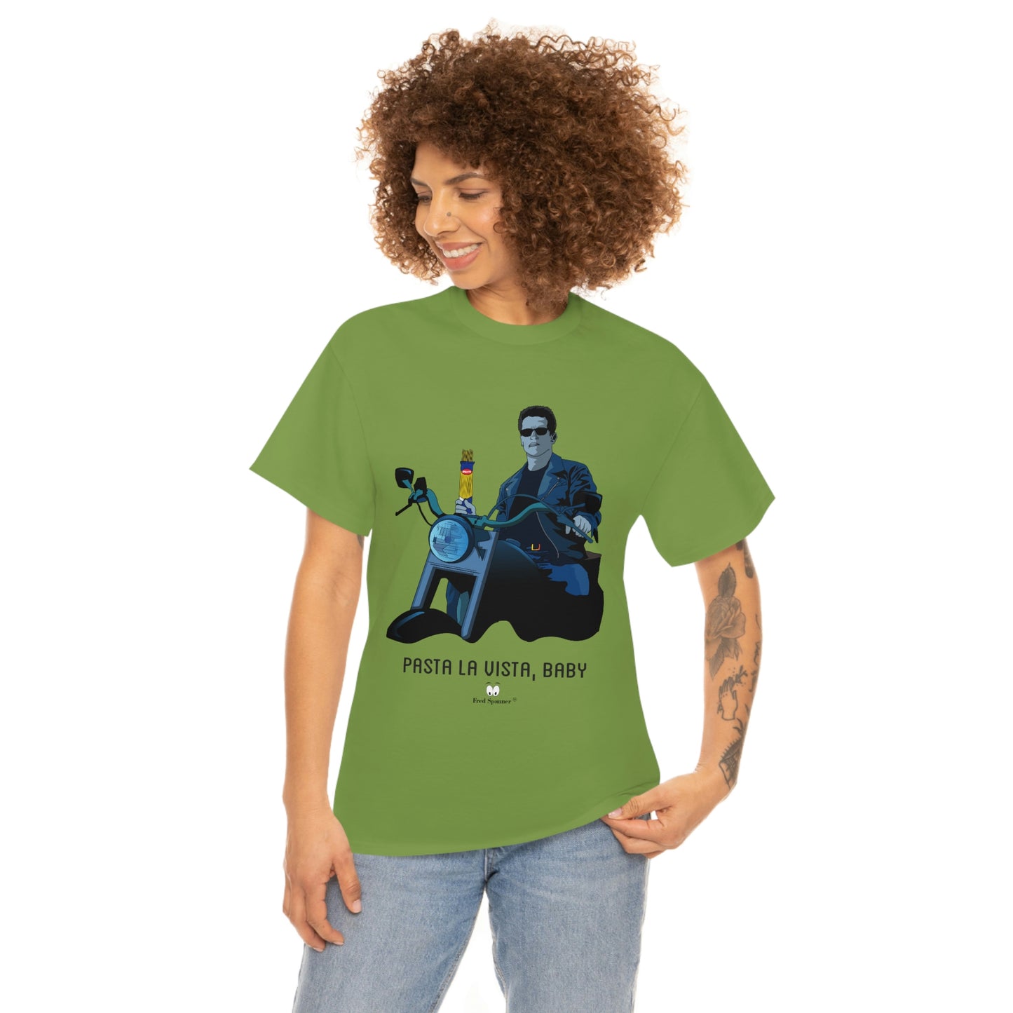 Pasta La Vista, Baby- Heavy Cotton Tee