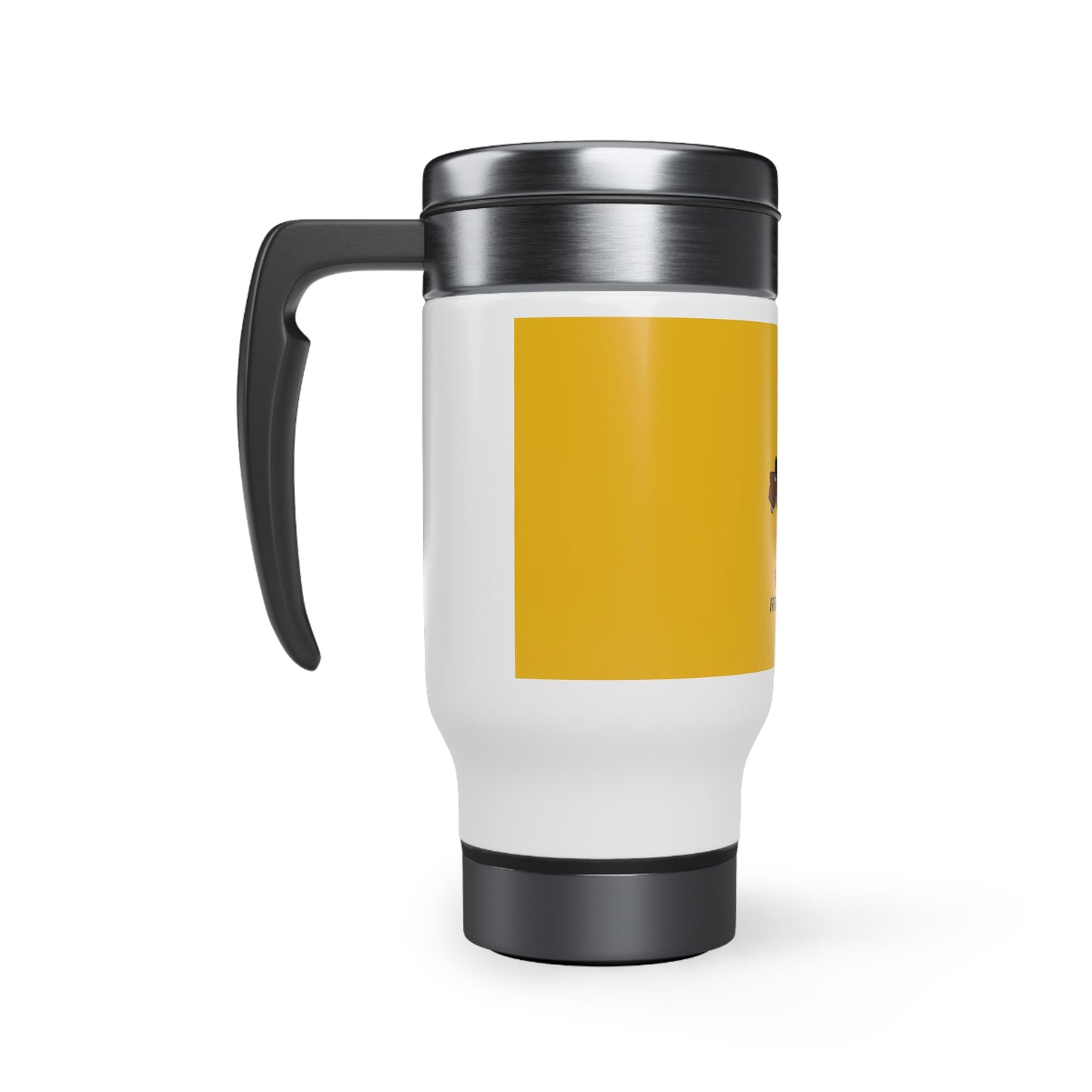 Freddie Turkury Stainless Steel Travel Mug with Handle