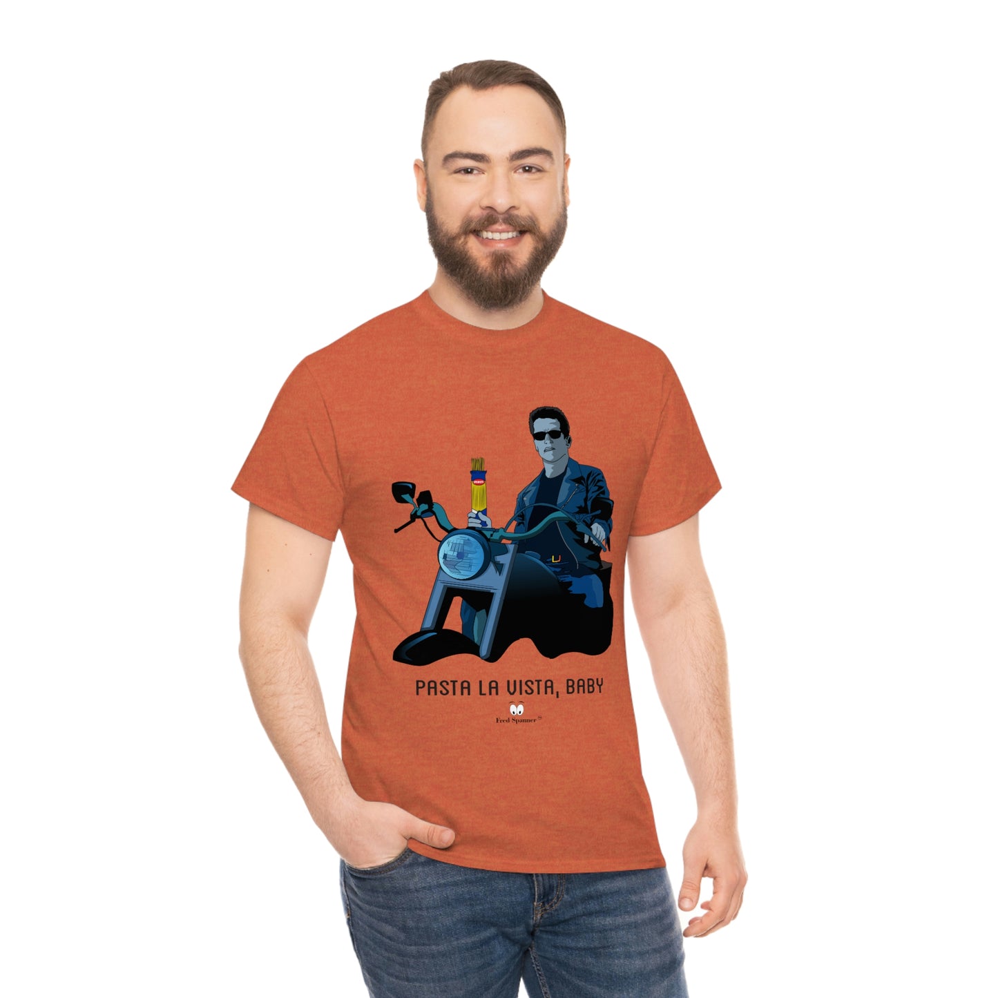 Pasta La Vista, Baby- Heavy Cotton Tee