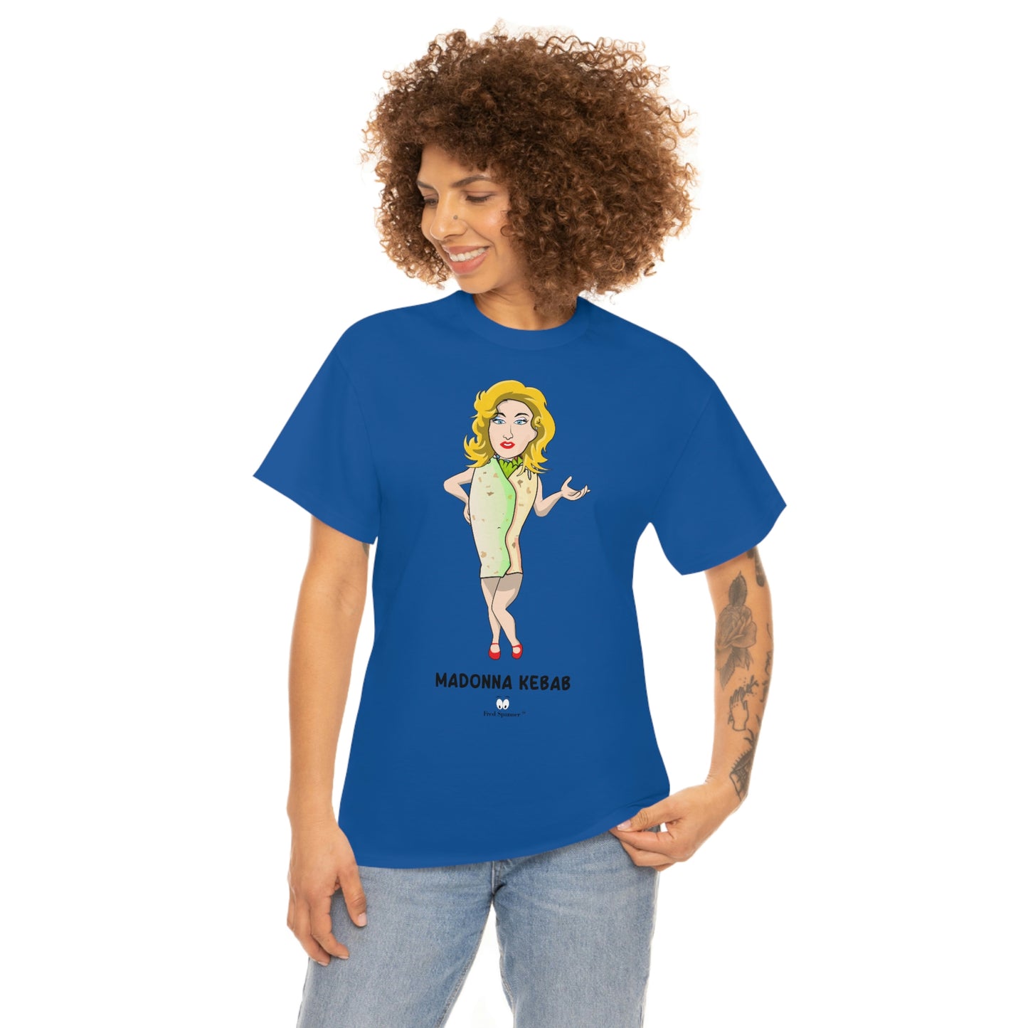 Madonna Kebab Unisex Heavy Cotton Tee
