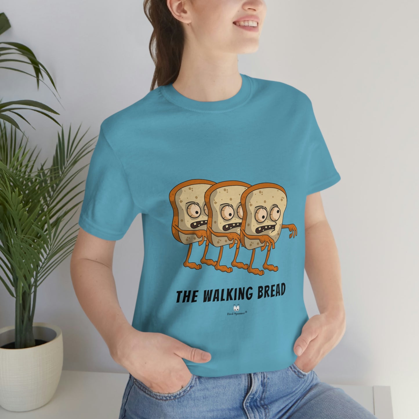 The Walking Bread- Unisex Jersey Short Sleeve Tee
