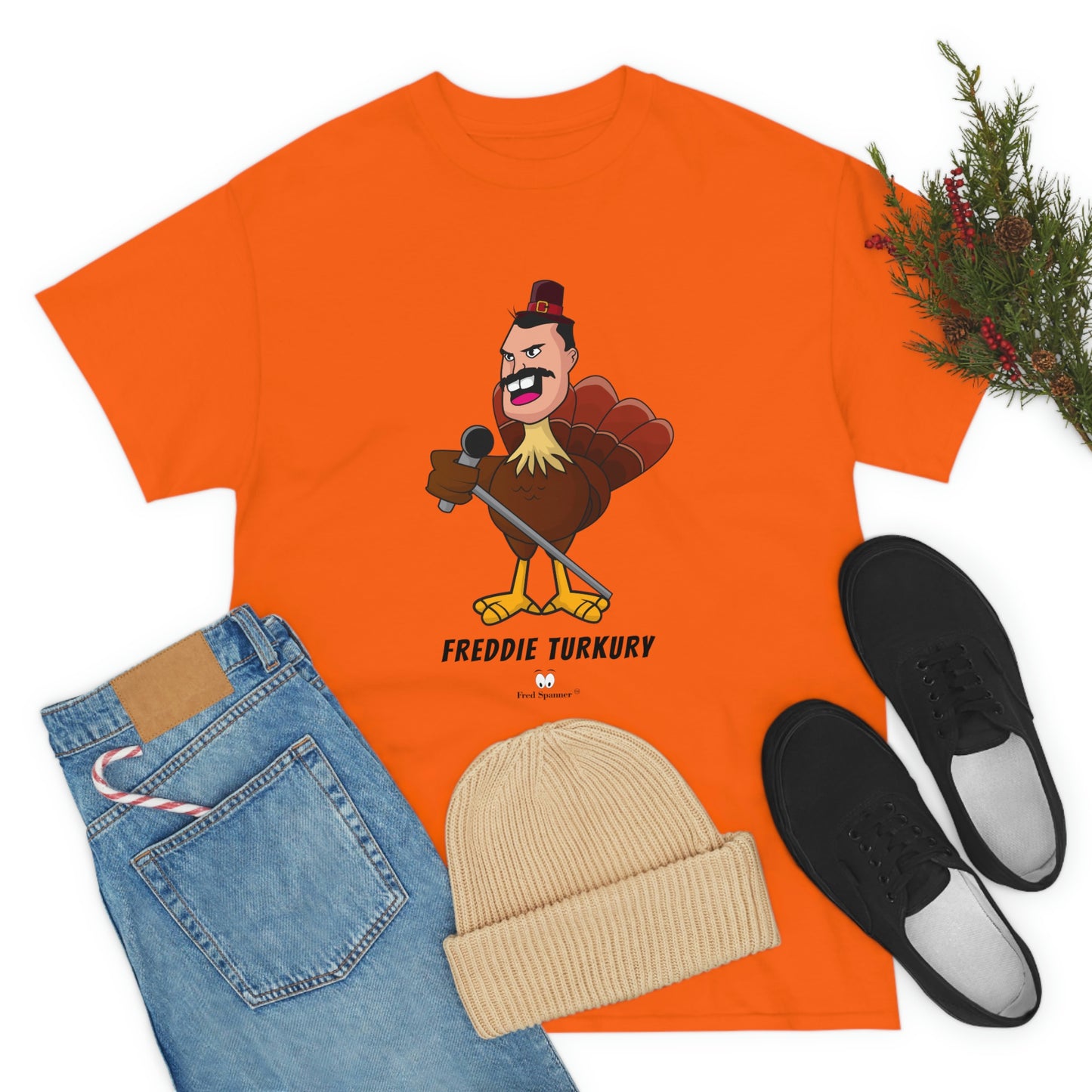 Freddie Turkury Unisex Heavy Cotton Tee