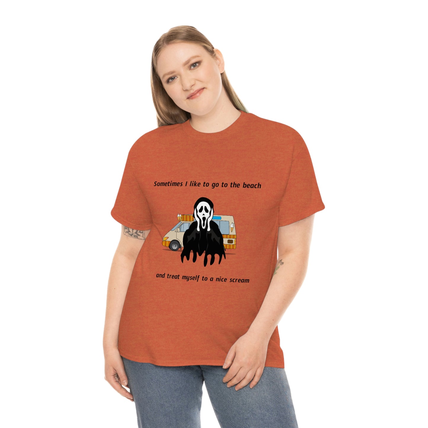 Nice Scream- Unisex Heavy Cotton Tee