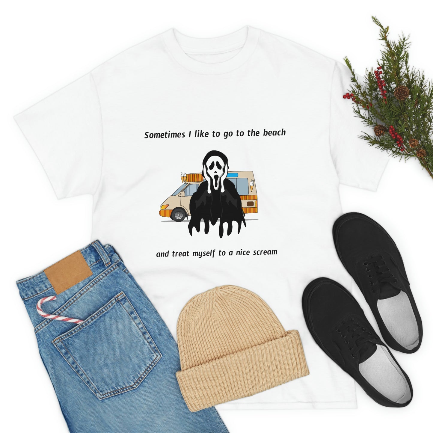 Nice Scream- Unisex Heavy Cotton Tee