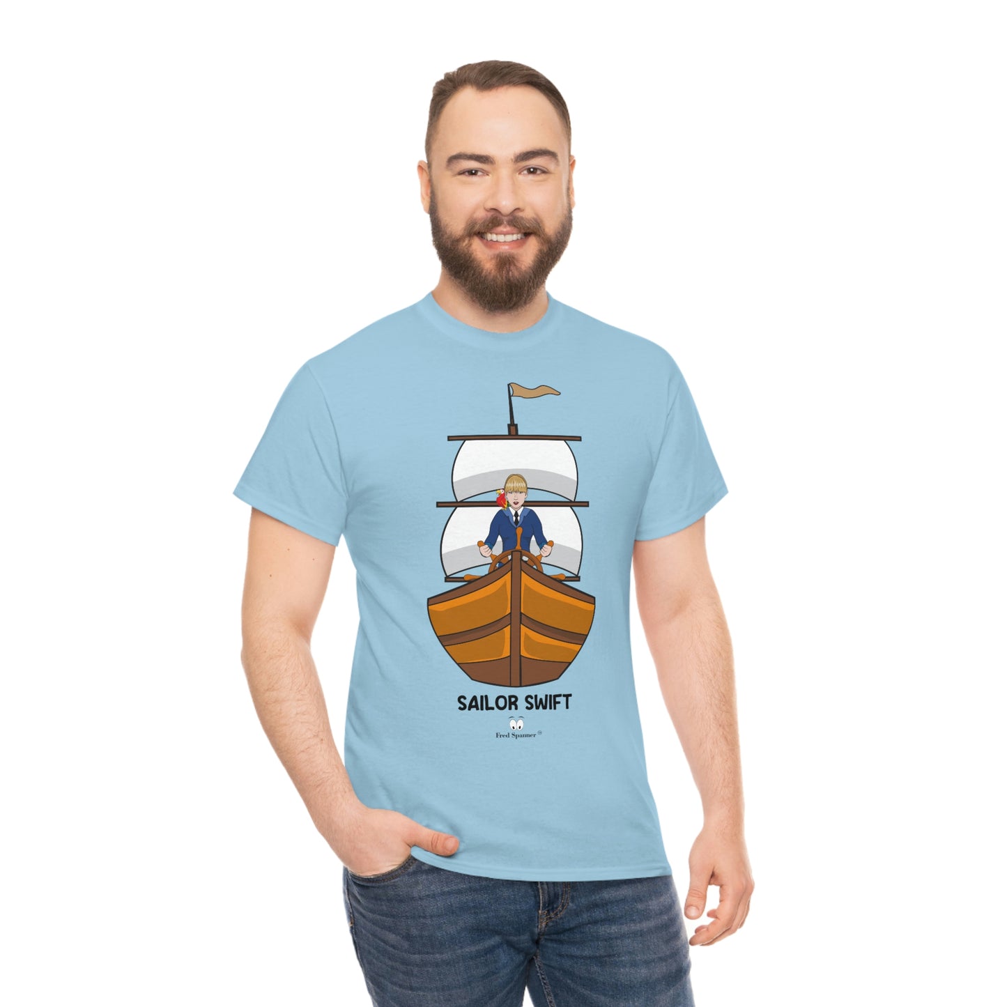 Sailor Swift Unisex Heavy Cotton Tee