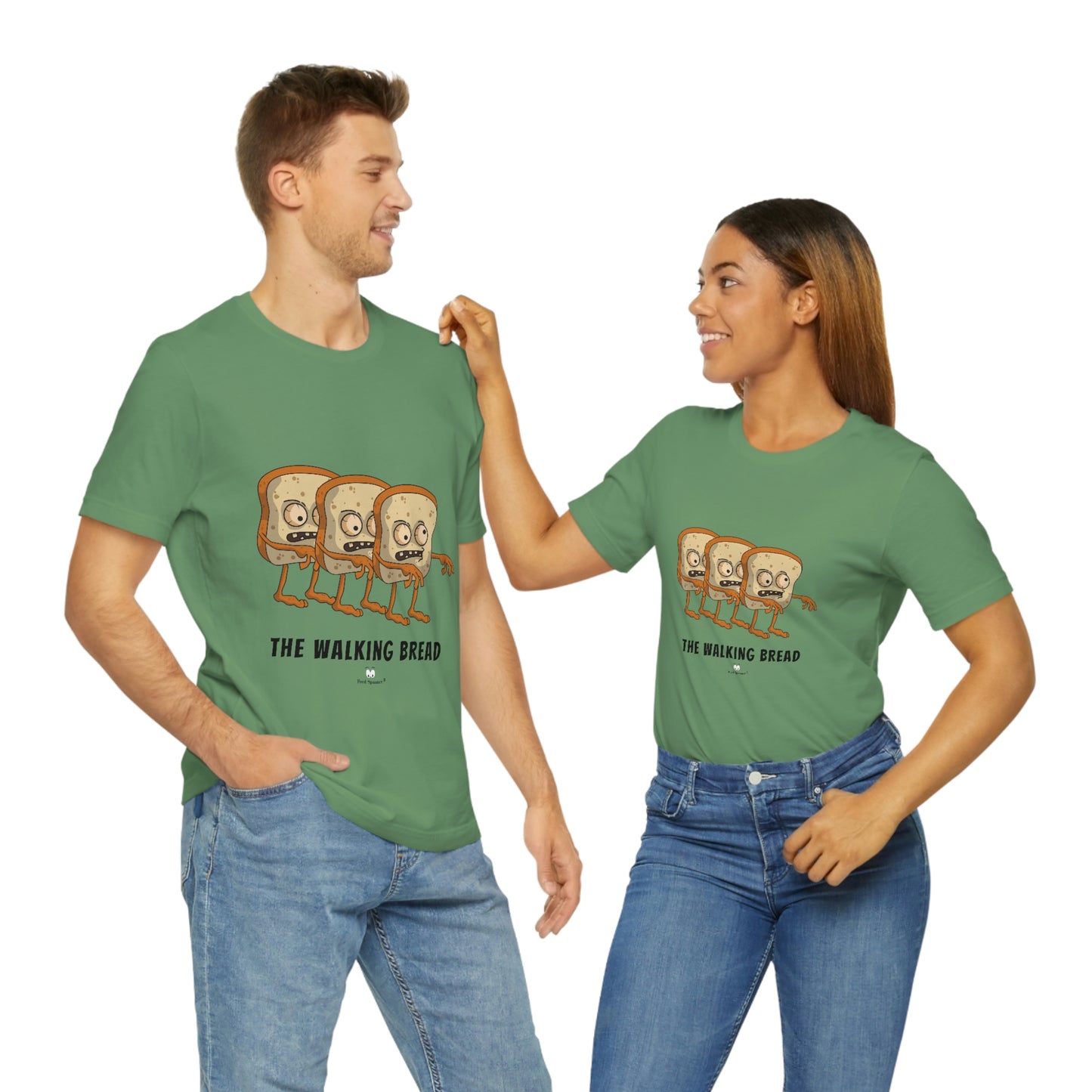 The Walking Bread- Unisex Jersey Short Sleeve Tee