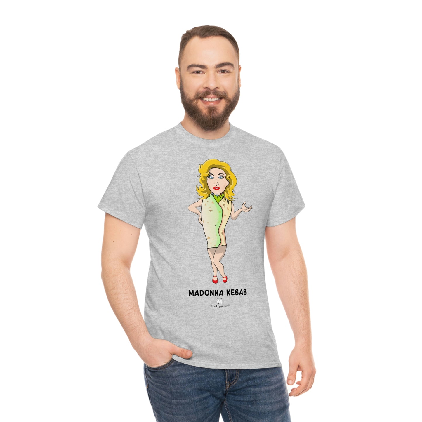 Madonna Kebab Unisex Heavy Cotton Tee