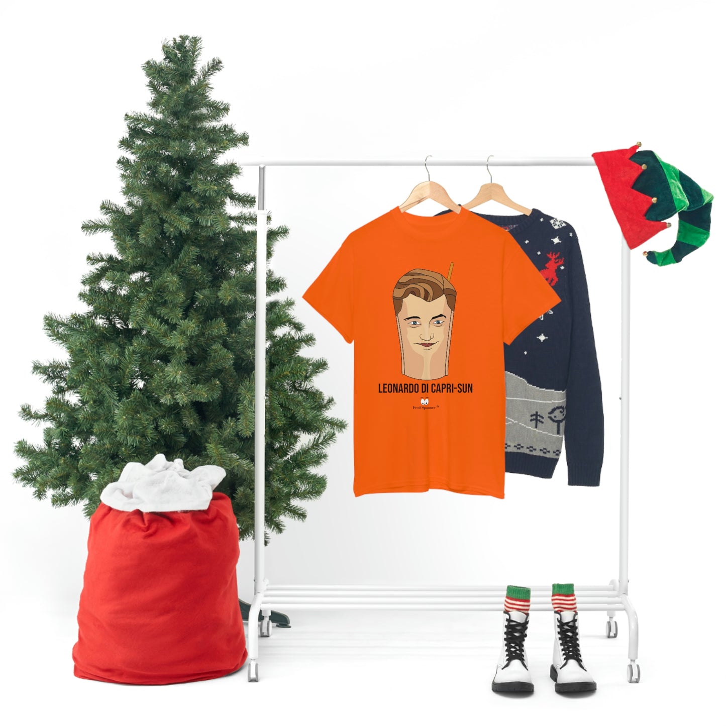 Leonardo Di Capri-Sun Unisex Heavy Cotton Tee
