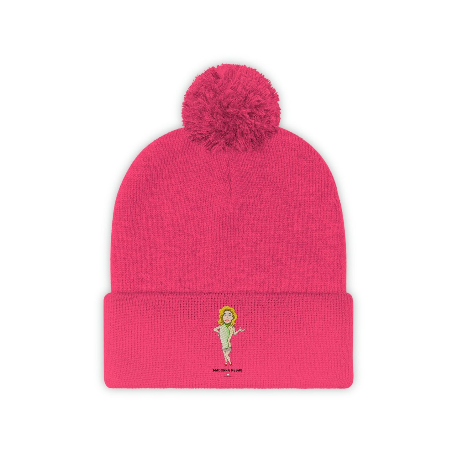 Madonna Kebab Pom Pom Beanie