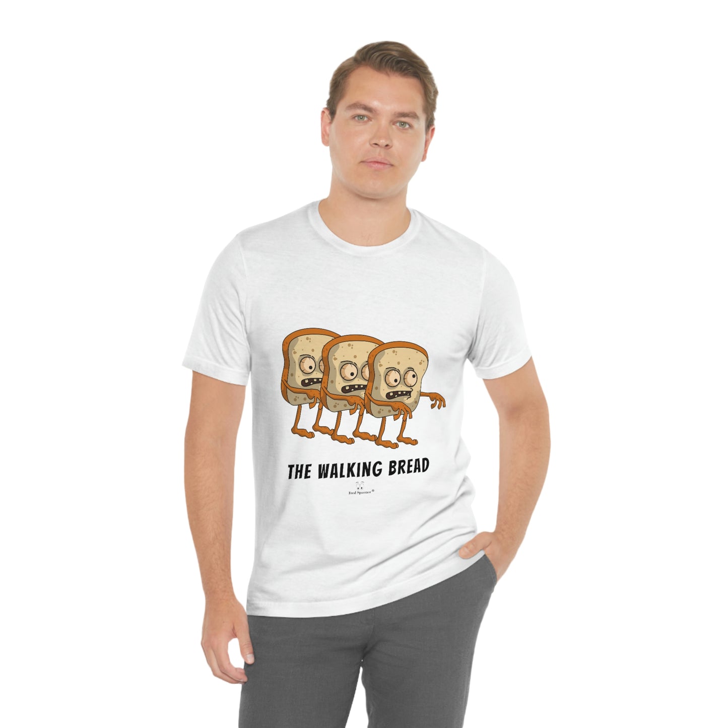 The Walking Bread- Unisex Jersey Short Sleeve Tee