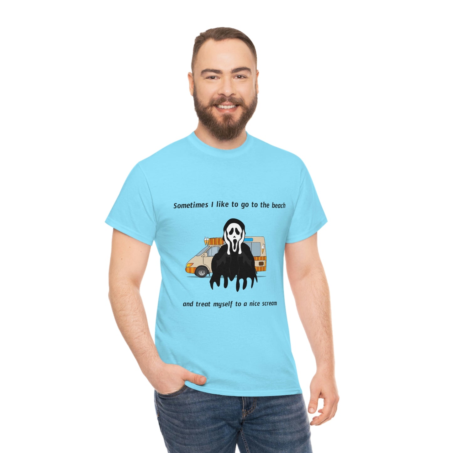 Nice Scream- Unisex Heavy Cotton Tee